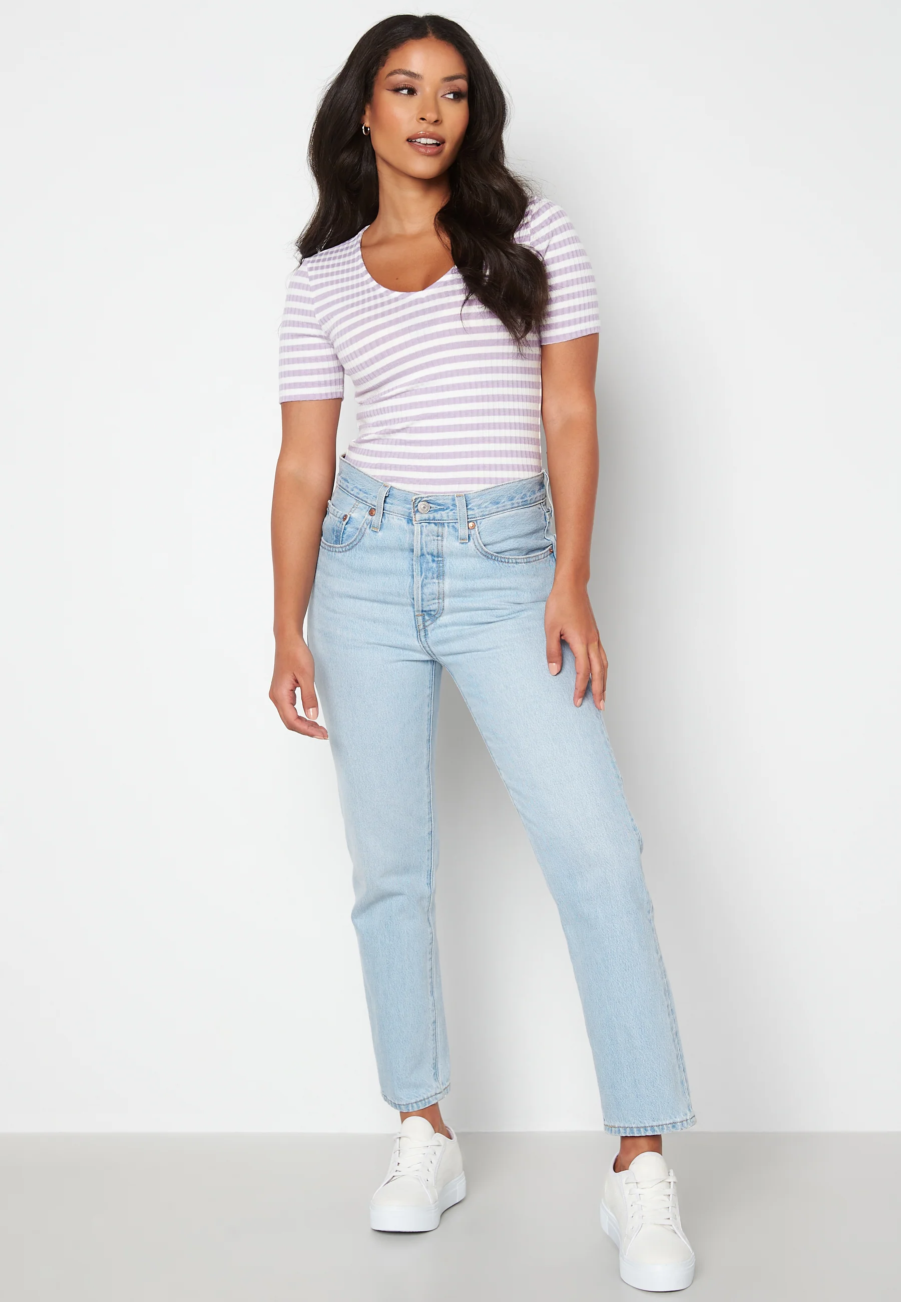 Fransiska S/S Stripe Top - Image 2