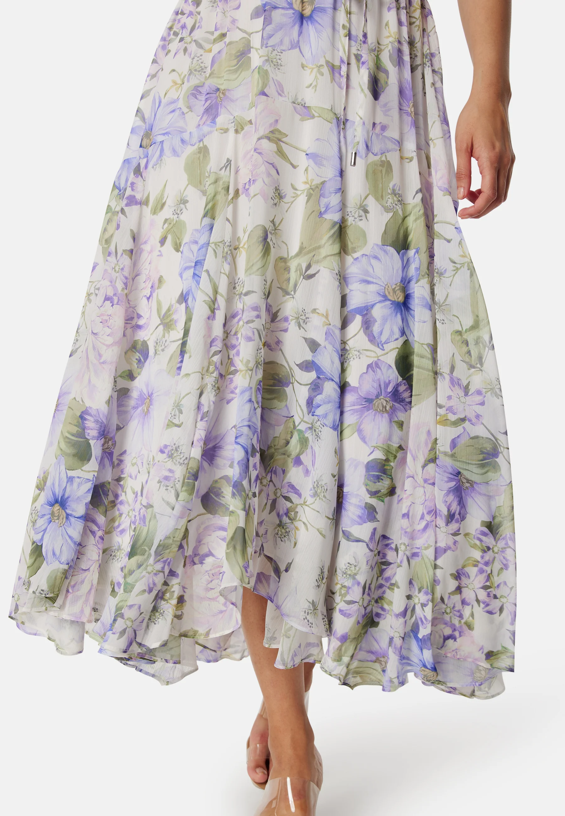Freya Flutter Sleeve Midi Dress - Image 3