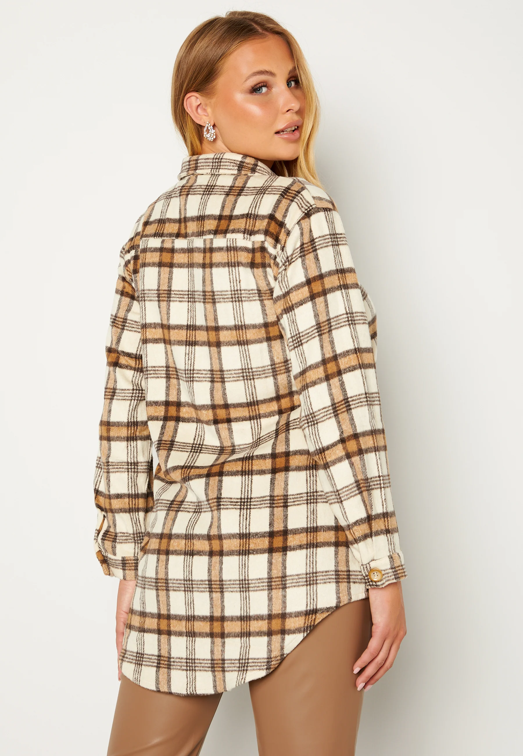 Frida Check Shirt - Image 3