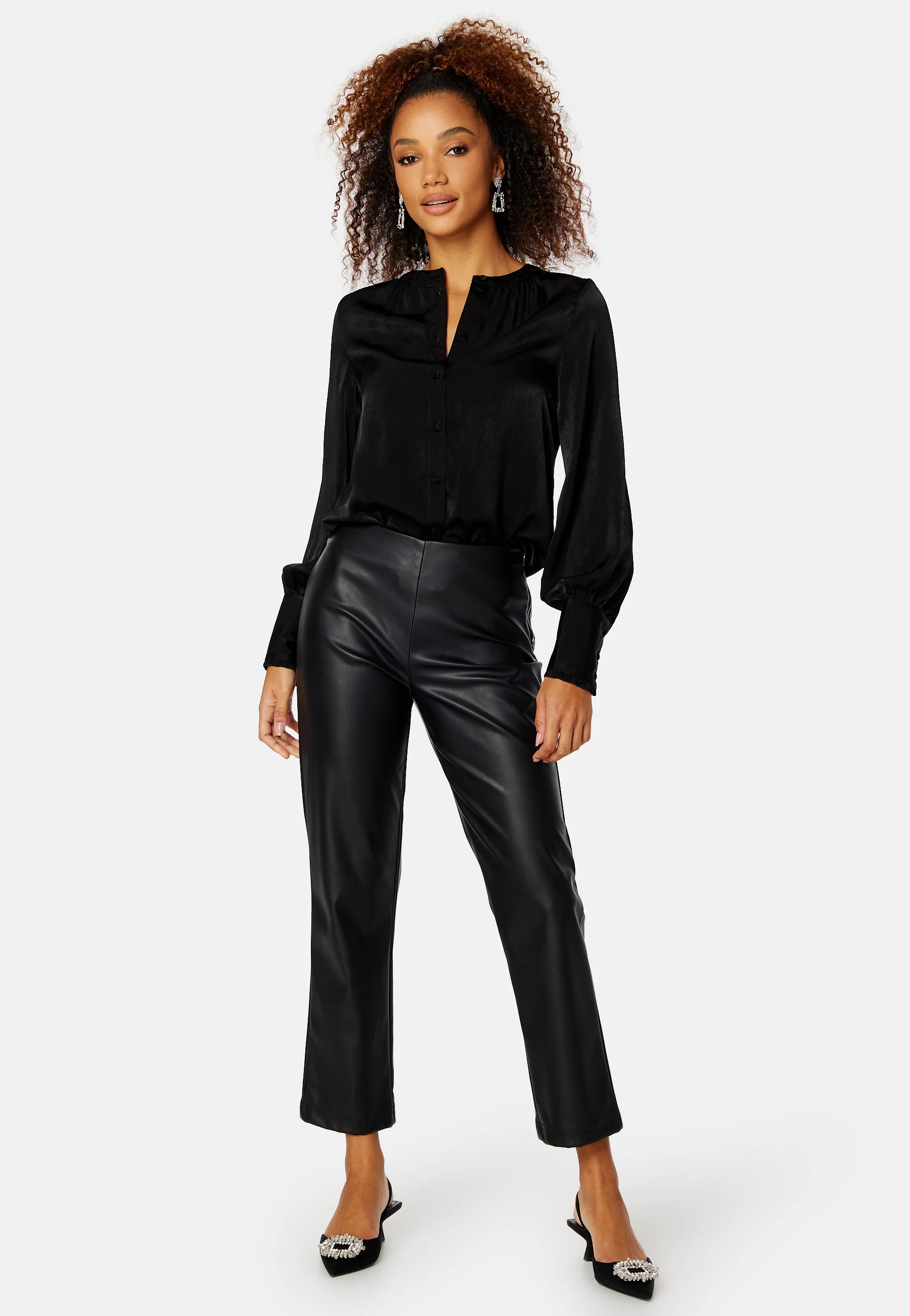 Friday L/S Button Down Top - Image 2