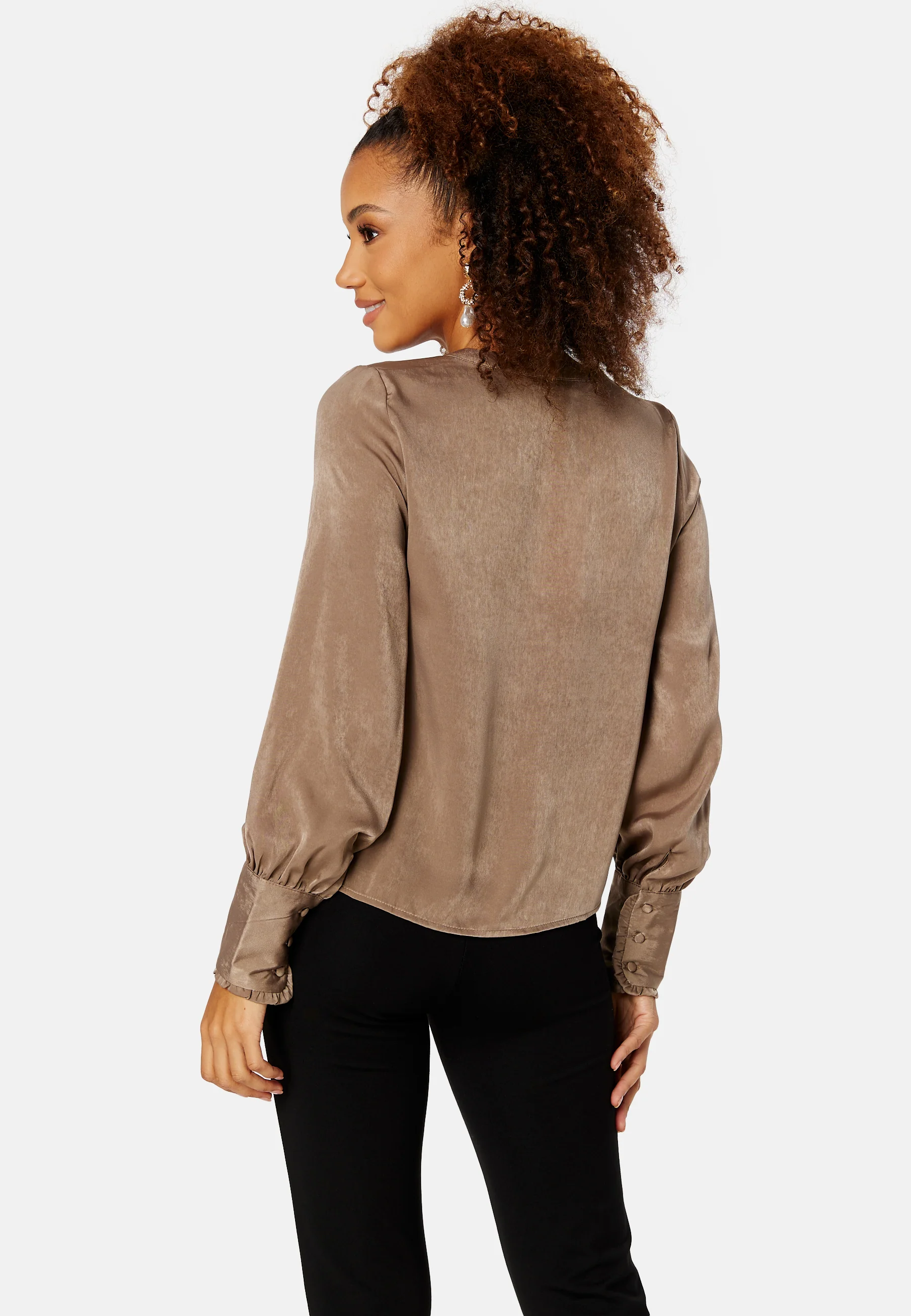 Friday L/S Button Down Top - Image 3