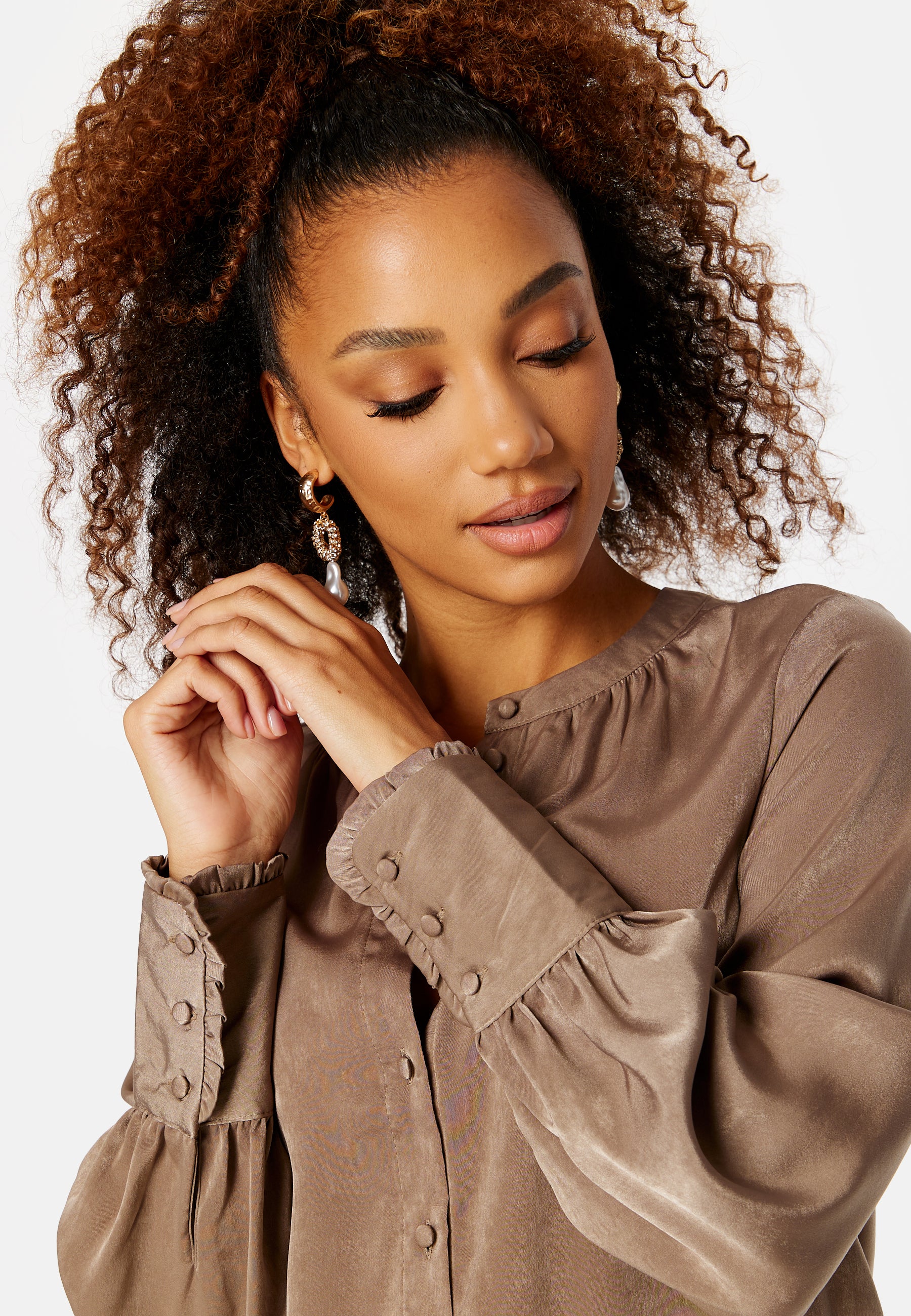 Friday L/S Button Down Top - Image 4