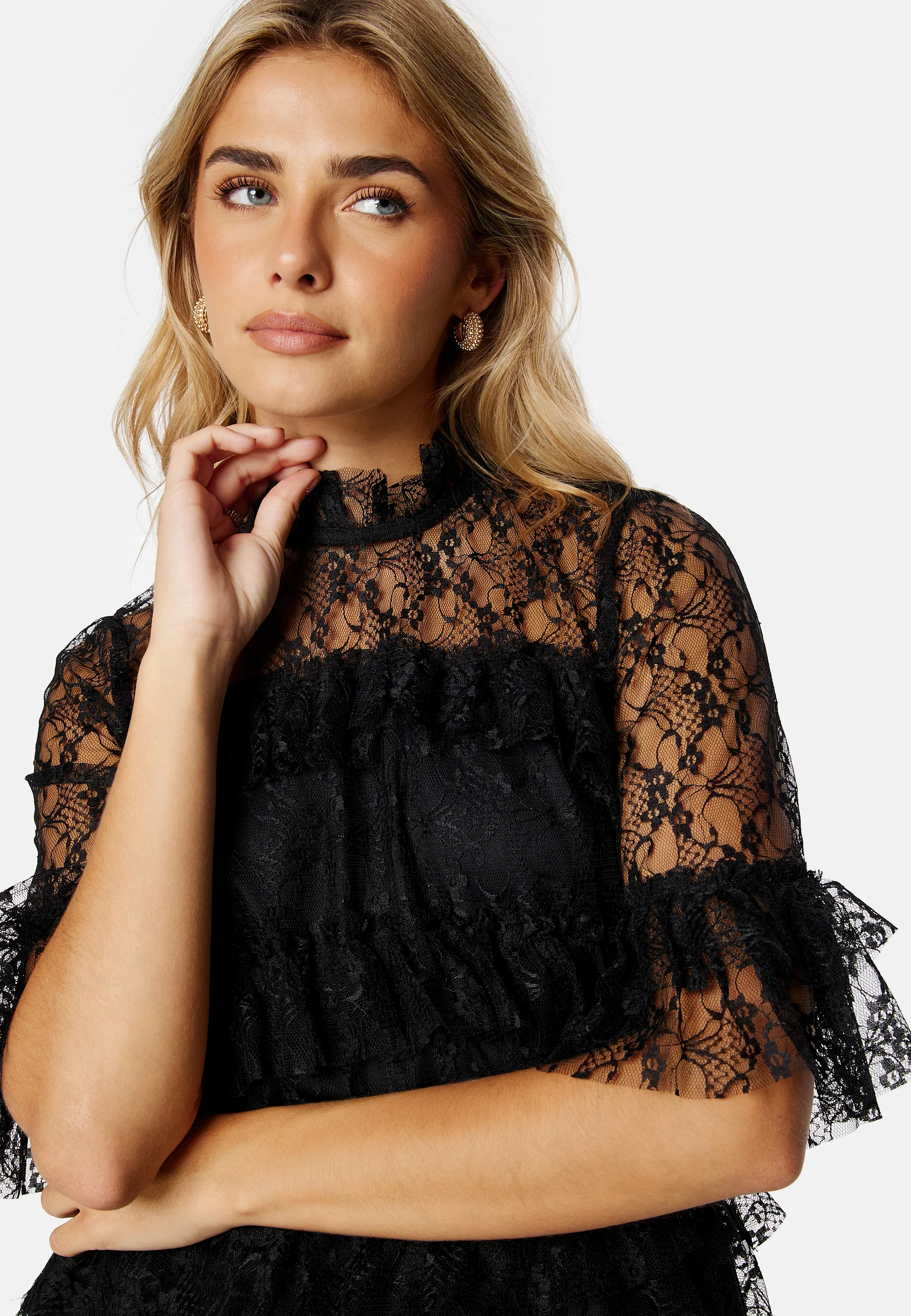 Frill Lace Blouse - Image 2
