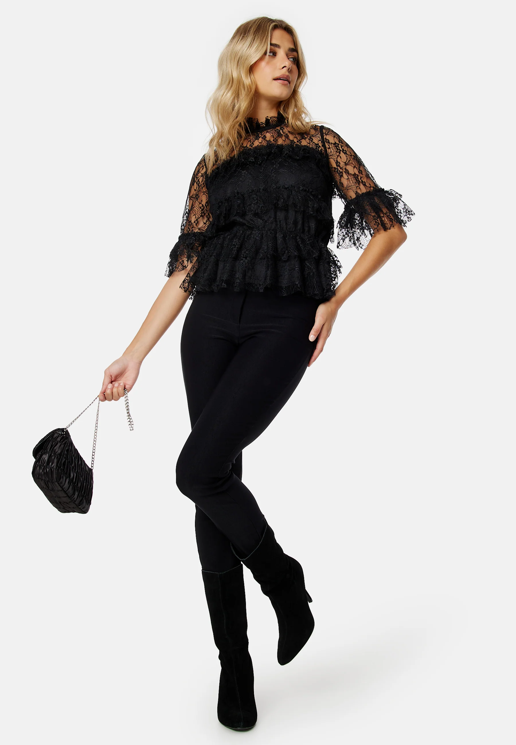 Frill Lace Blouse - Image 4
