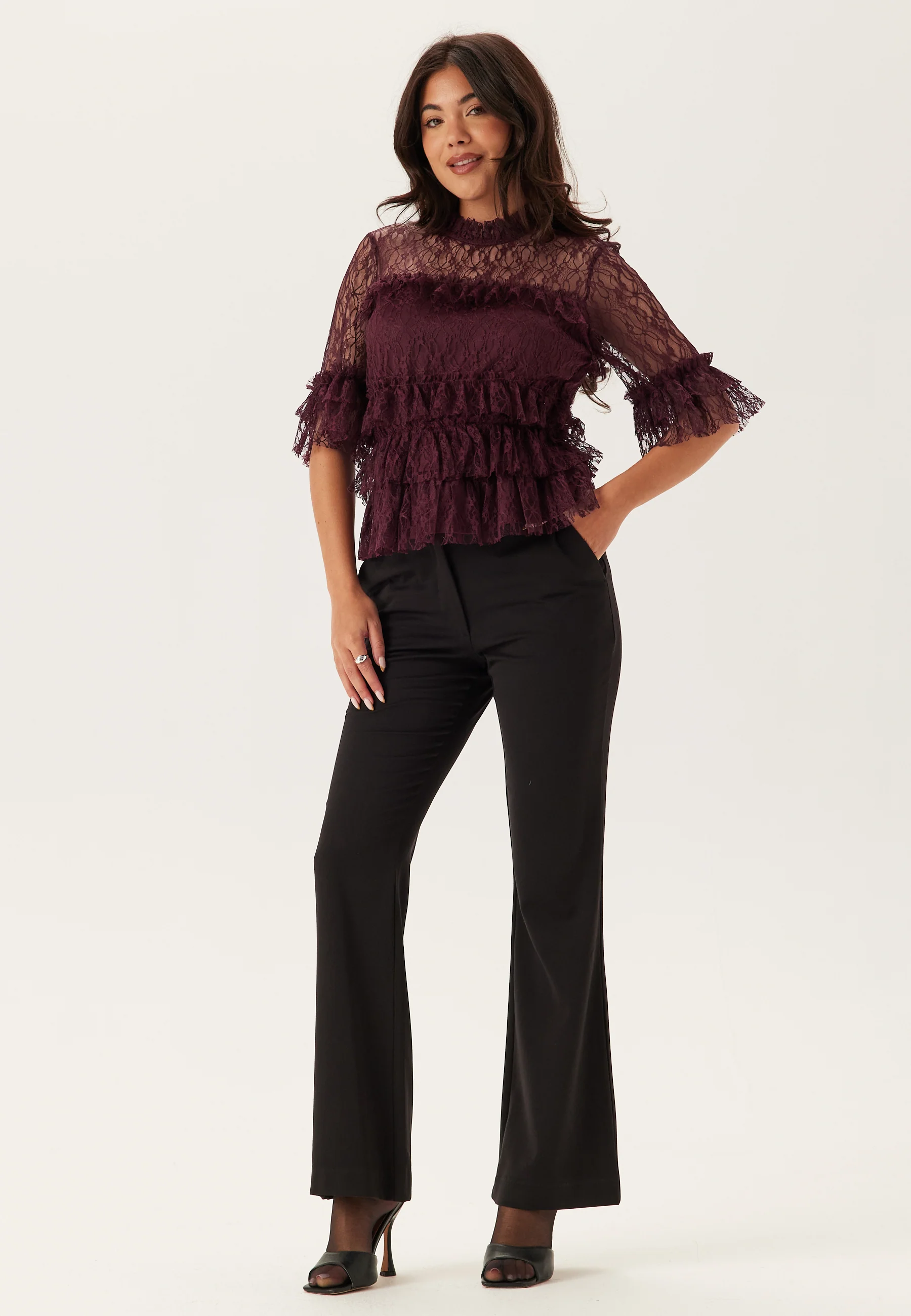 Frill Lace Blouse - Image 3
