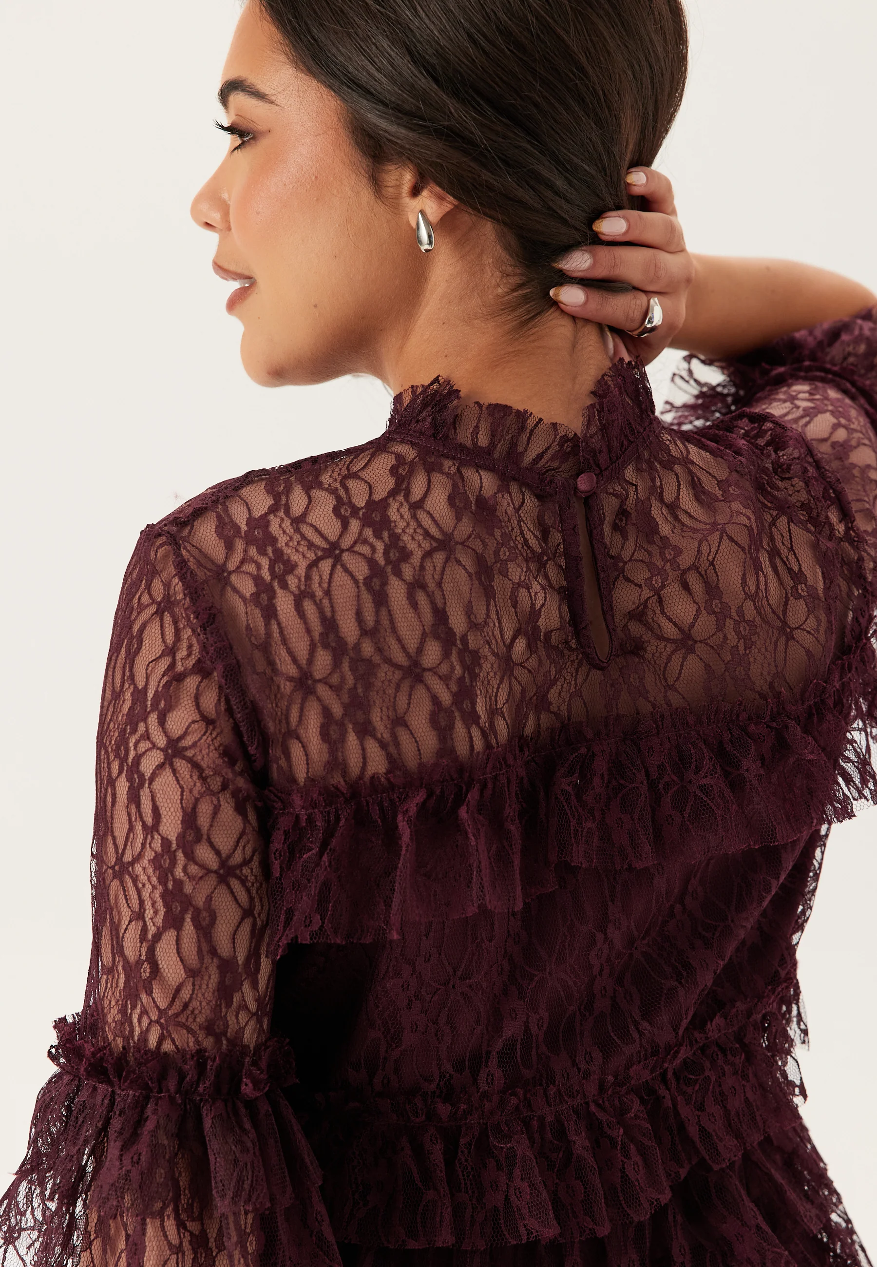 Frill Lace Blouse - Image 5