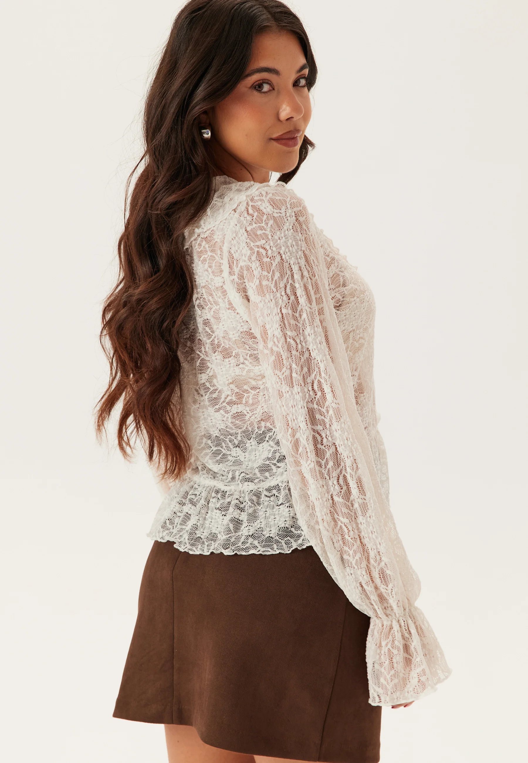 Frill Lace Blouse - Image 3
