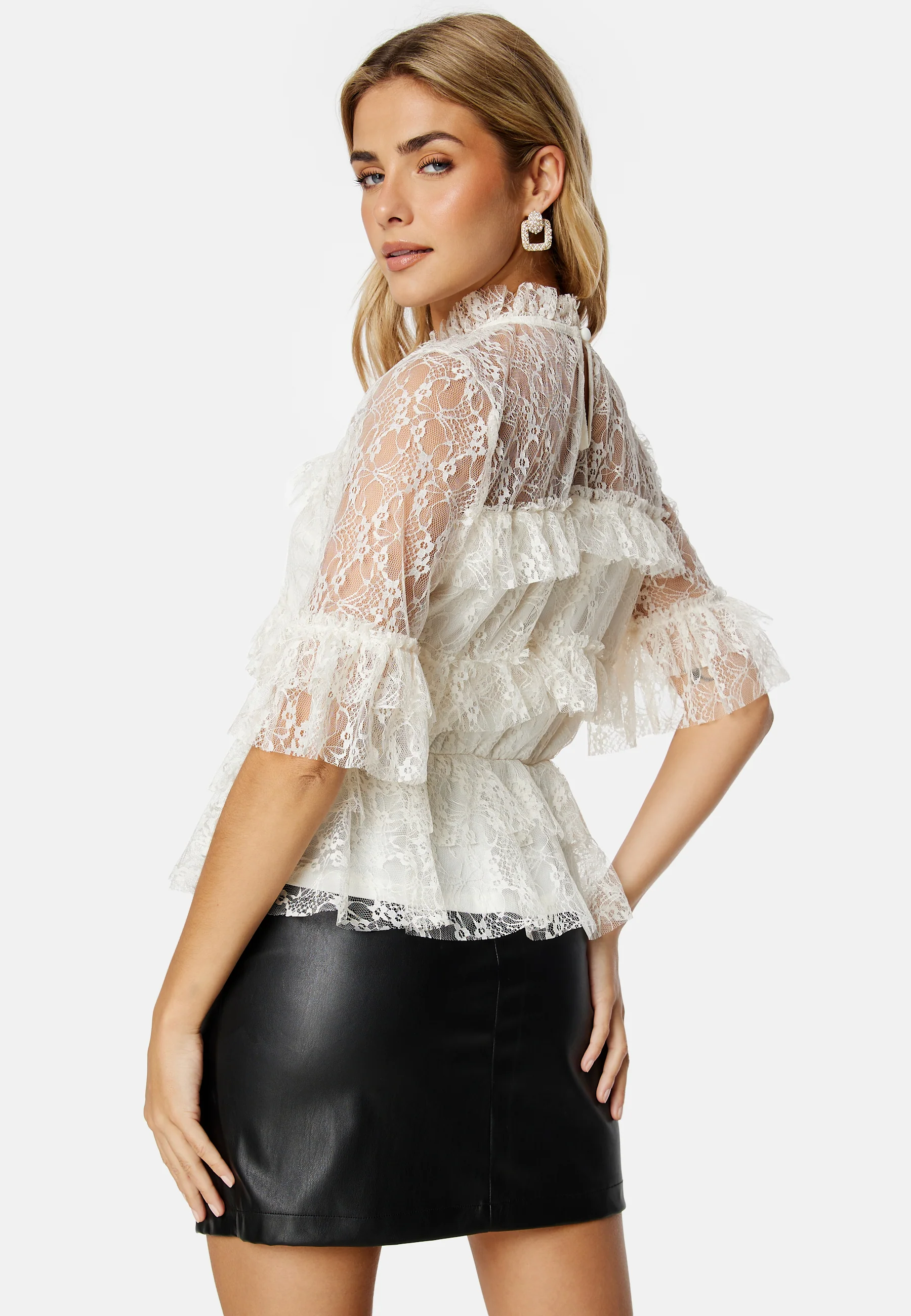 Frill Lace Blouse - Image 4