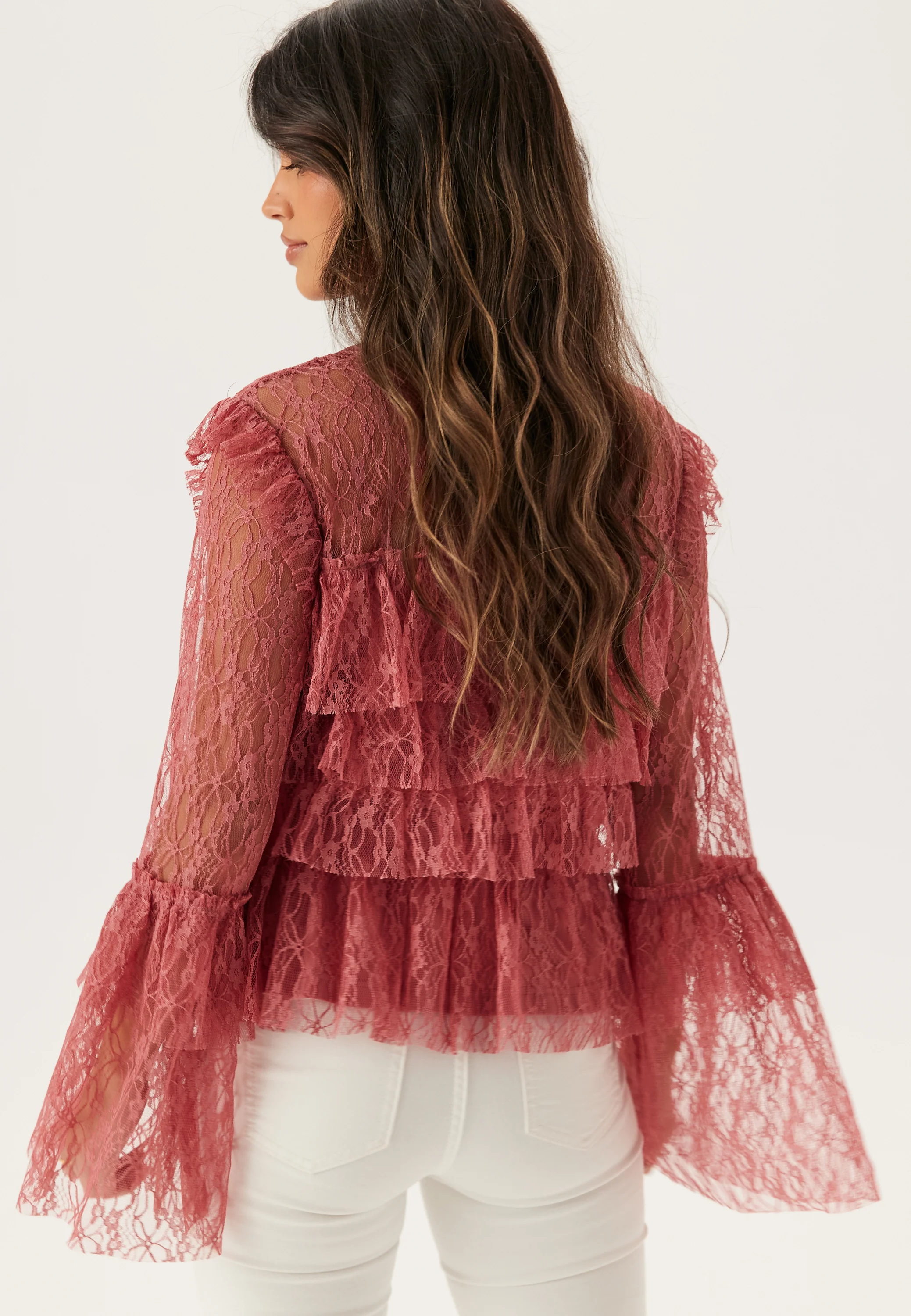 Frill Lace Blouse - Image 2