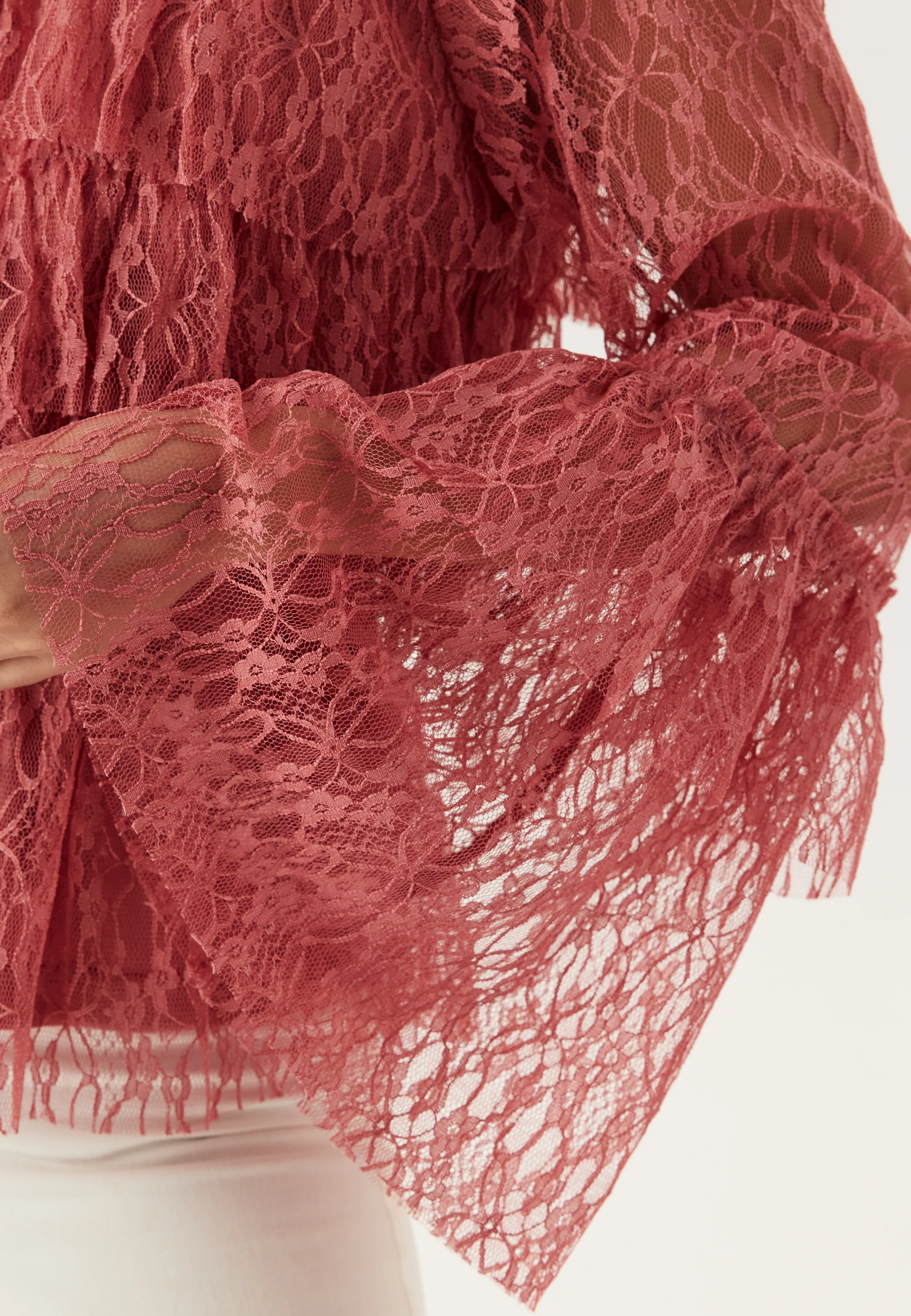 Frill Lace Blouse - Image 5