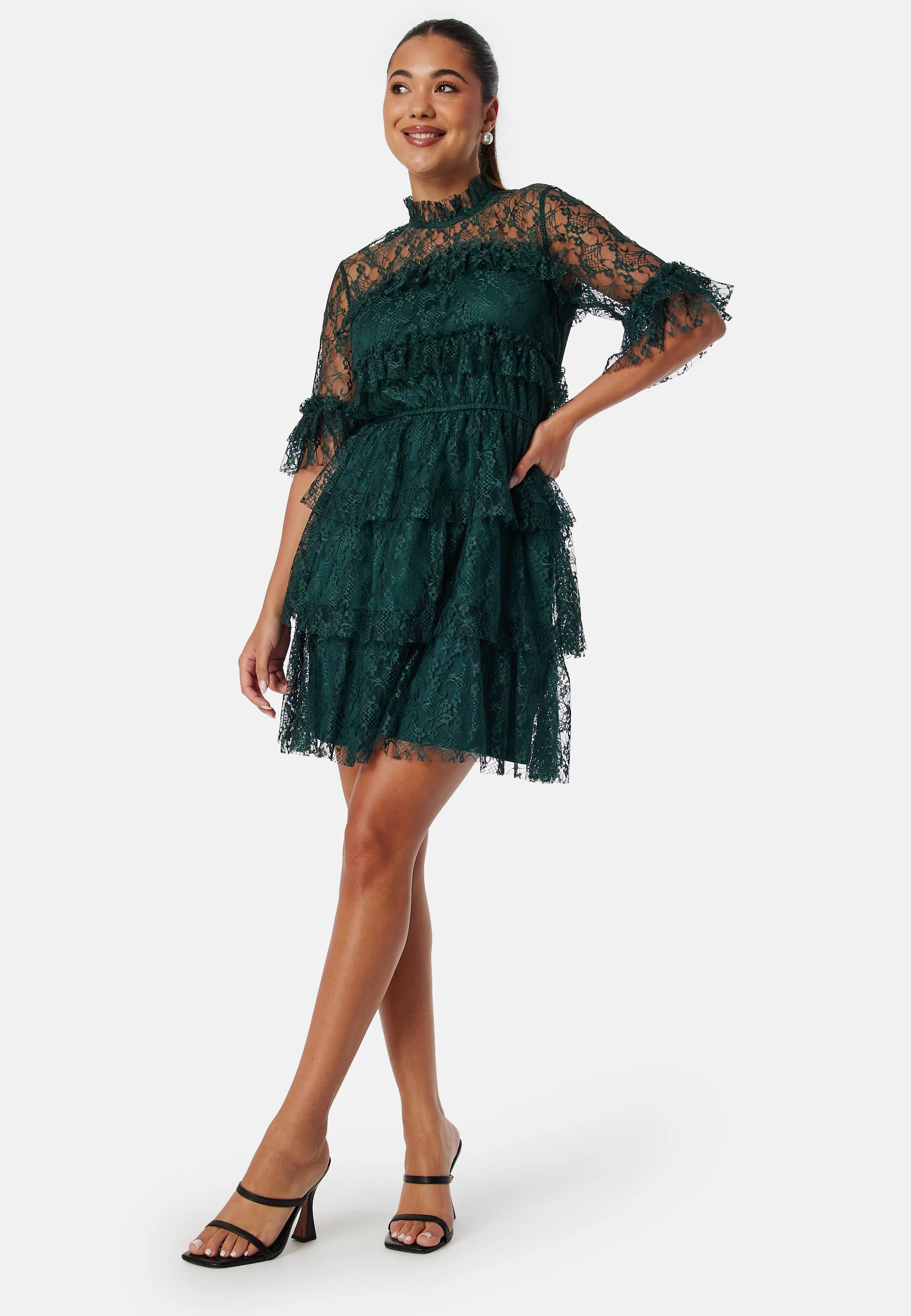 Frill Lace Dress - Image 3