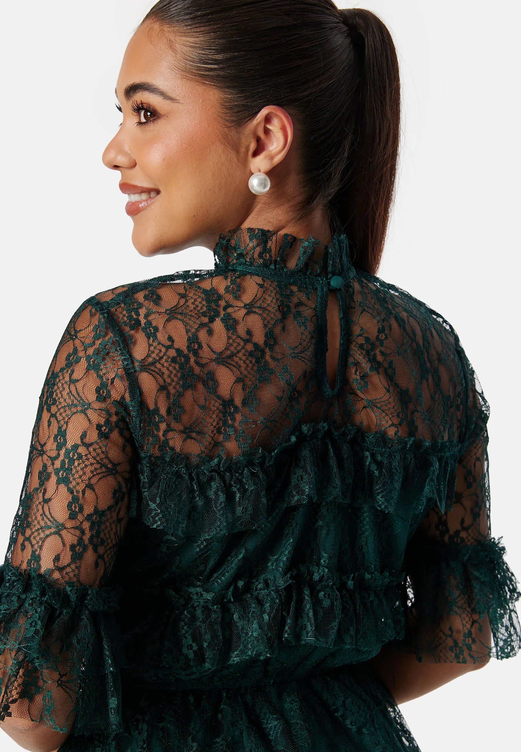 Frill Lace Dress - Image 5