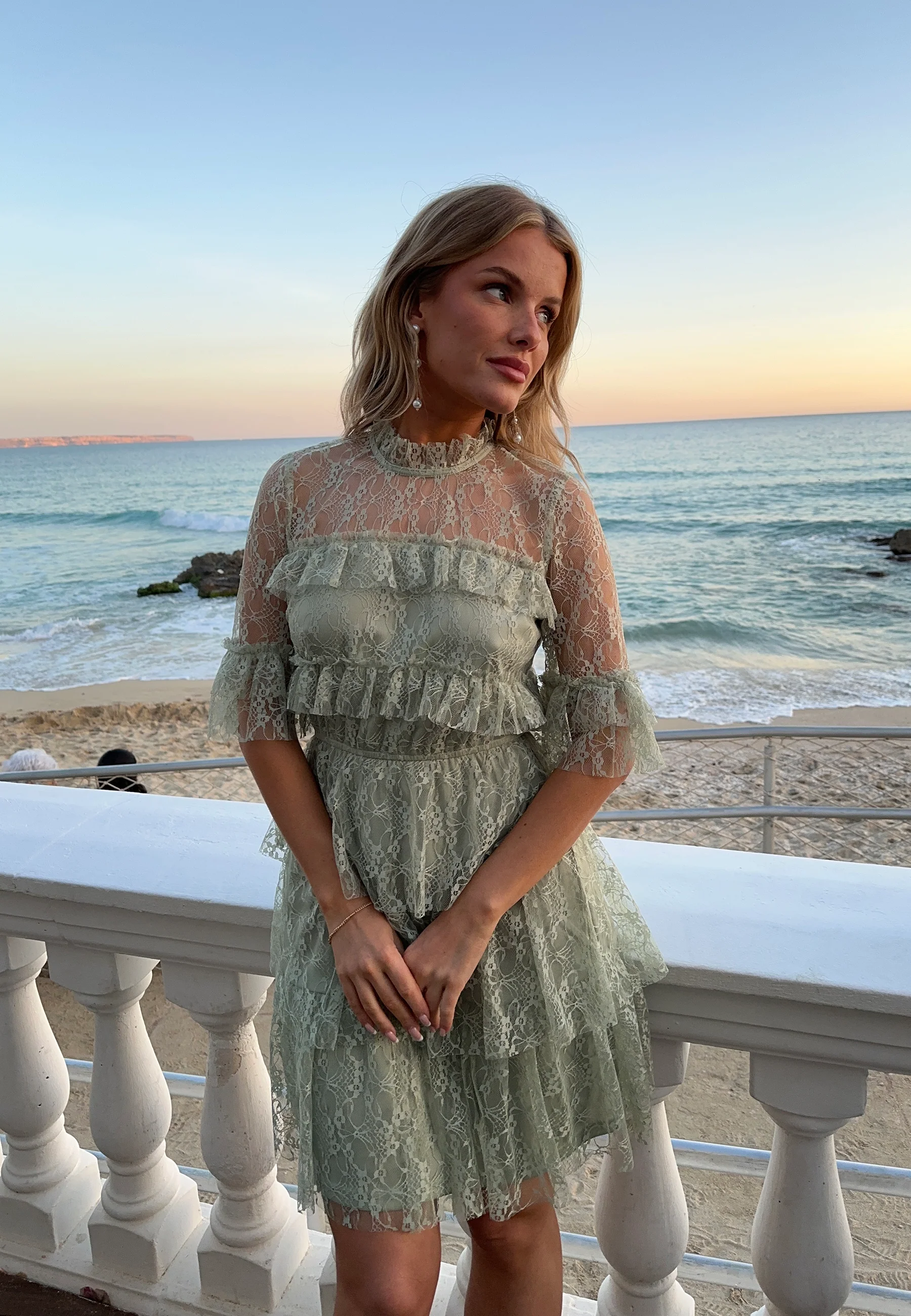 Frill Lace Dress