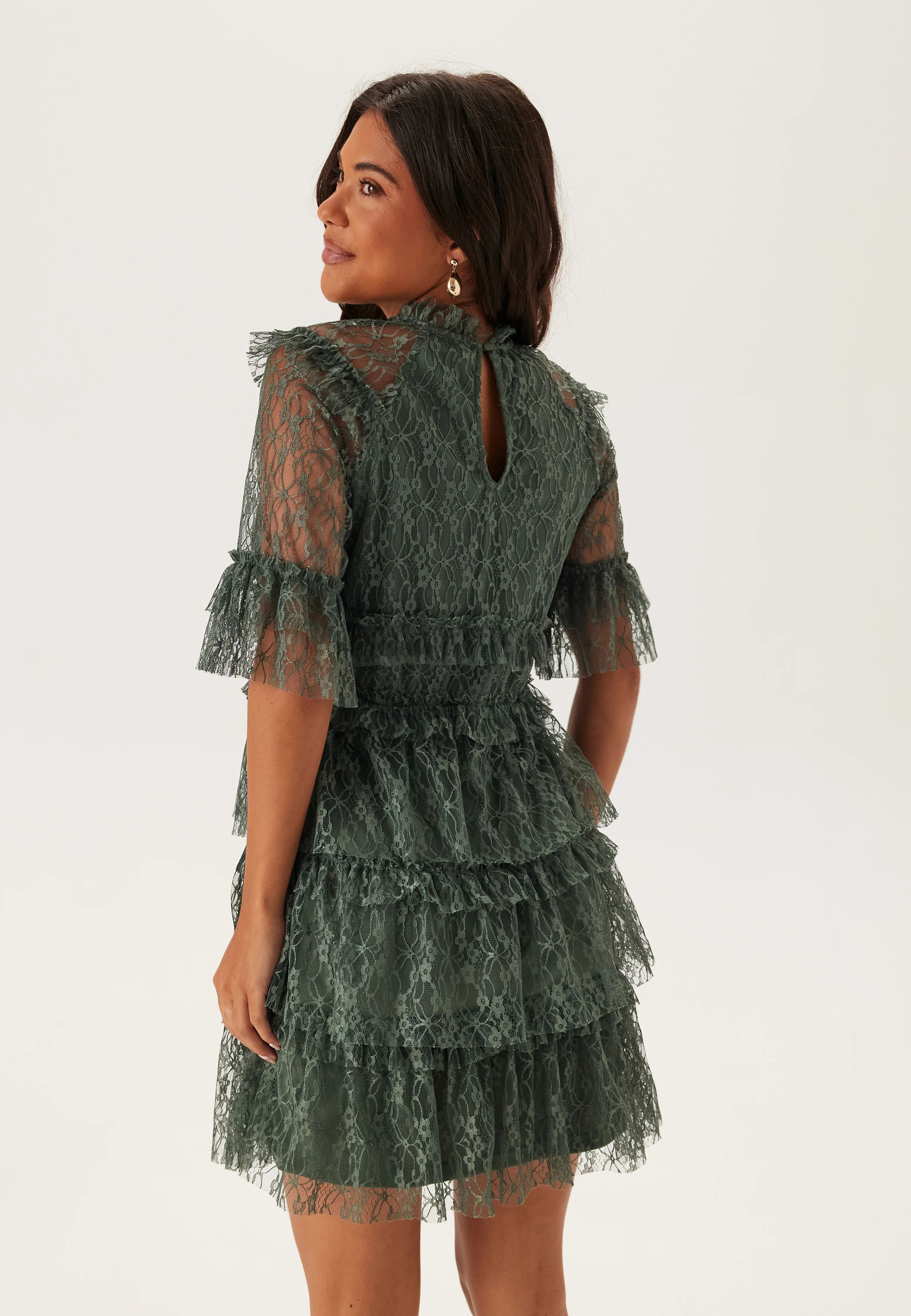 Frill Lace Dress - Image 3