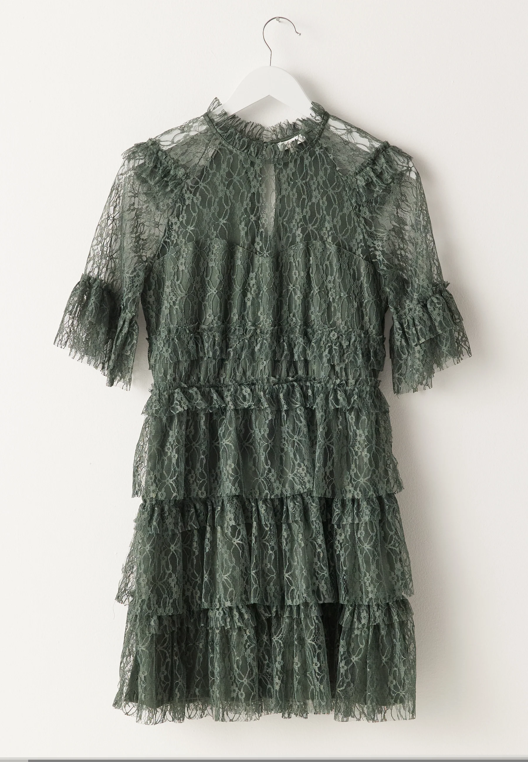 Frill Lace Dress - Image 6