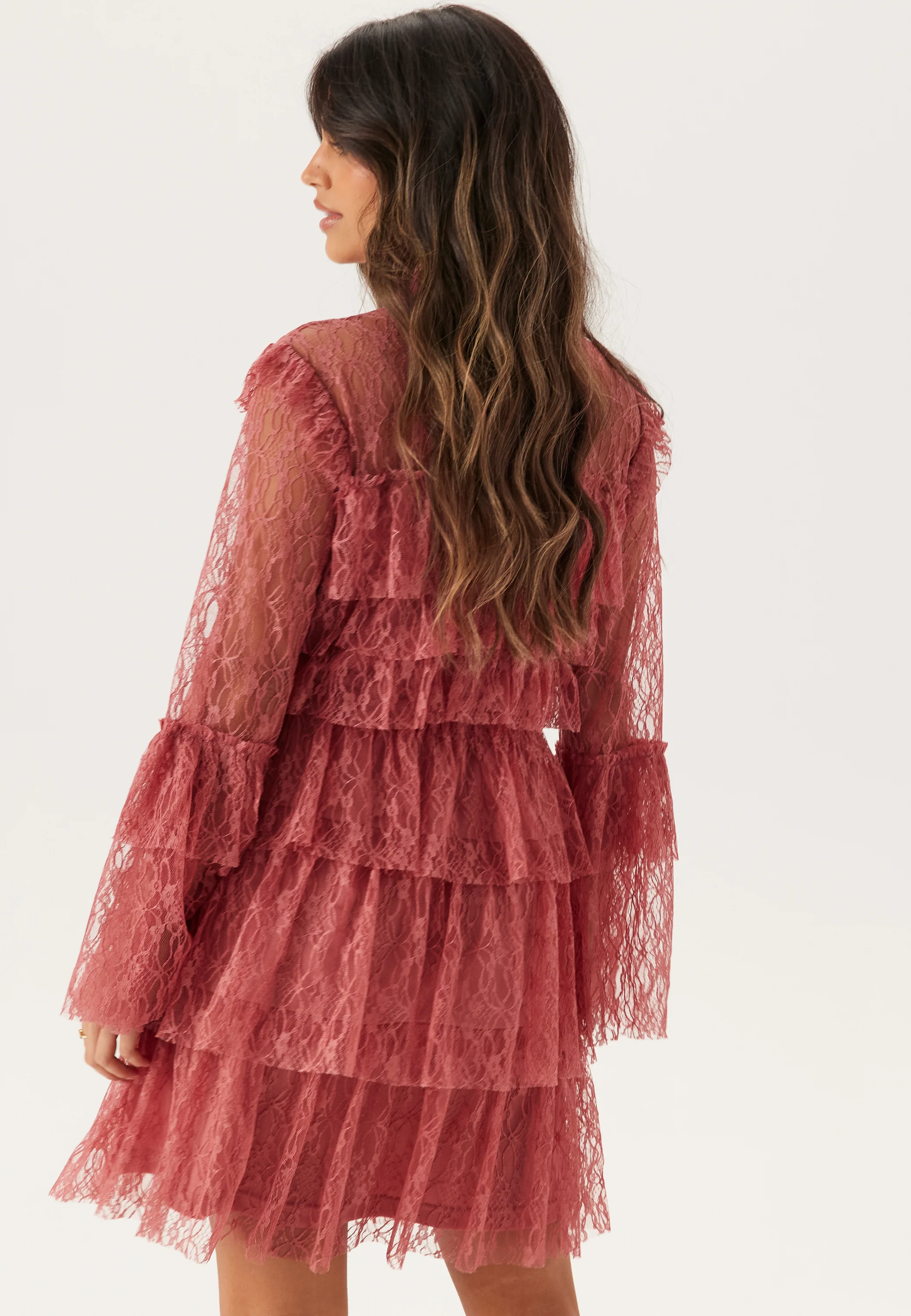 Frill Lace Dress - Image 3