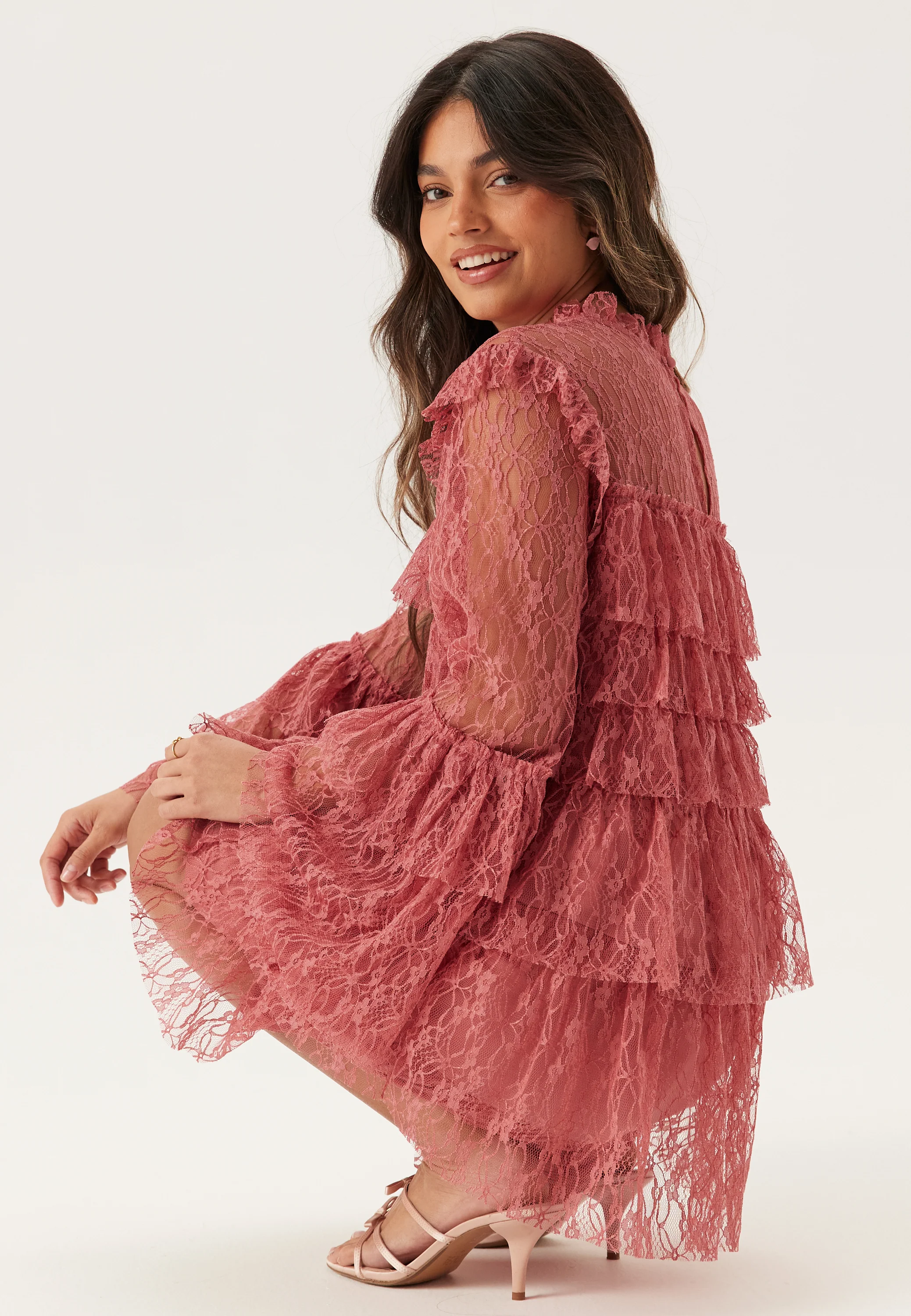 Frill Lace Dress - Image 6