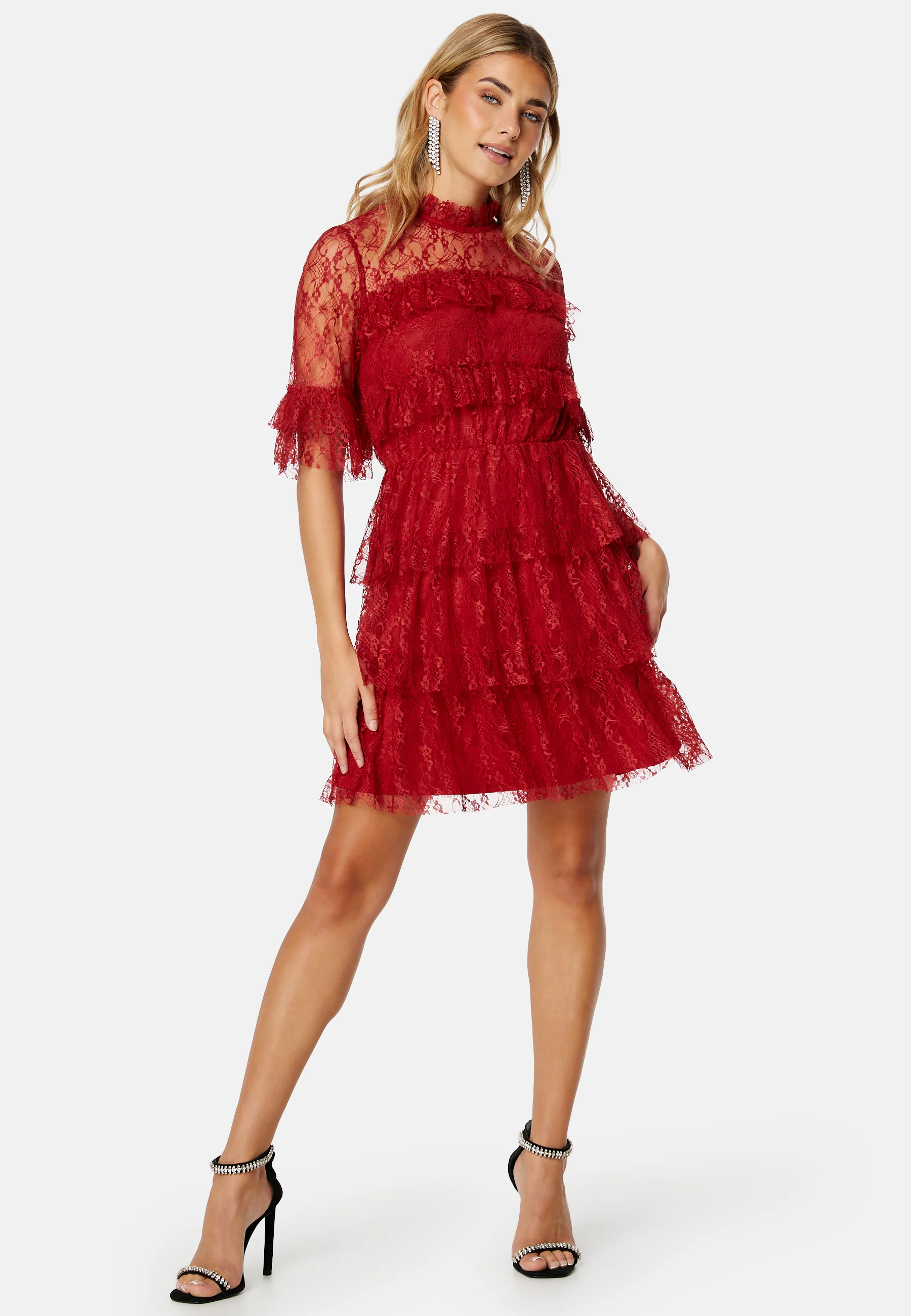 Frill Lace Dress - Image 2