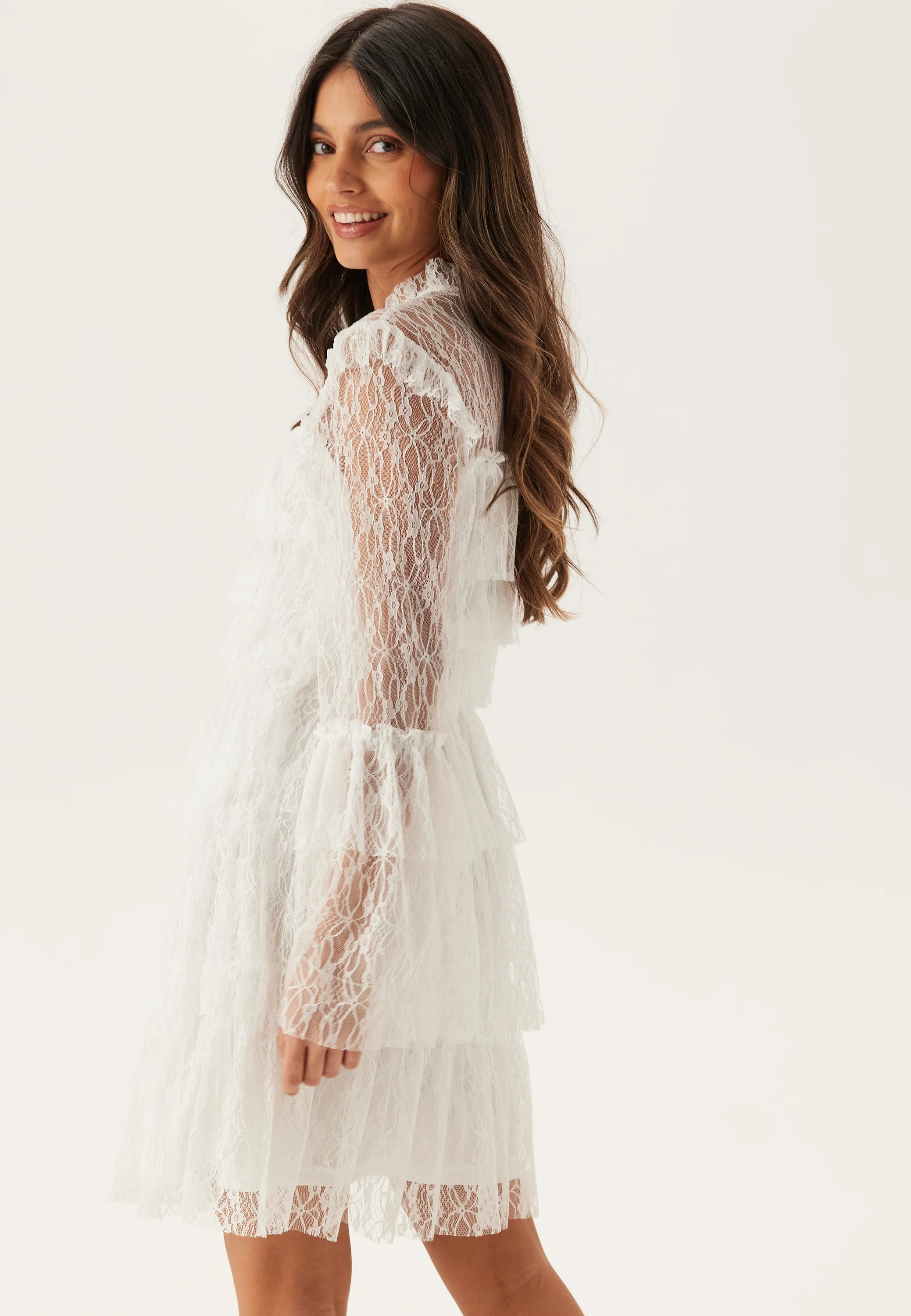 Frill Lace Dress - Image 4