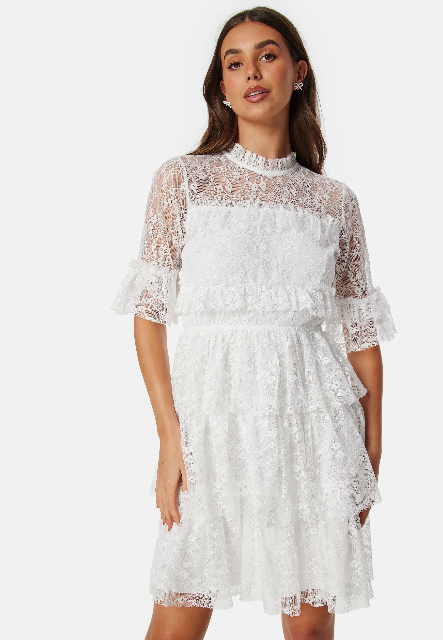 Frill Lace Dress - Image 2