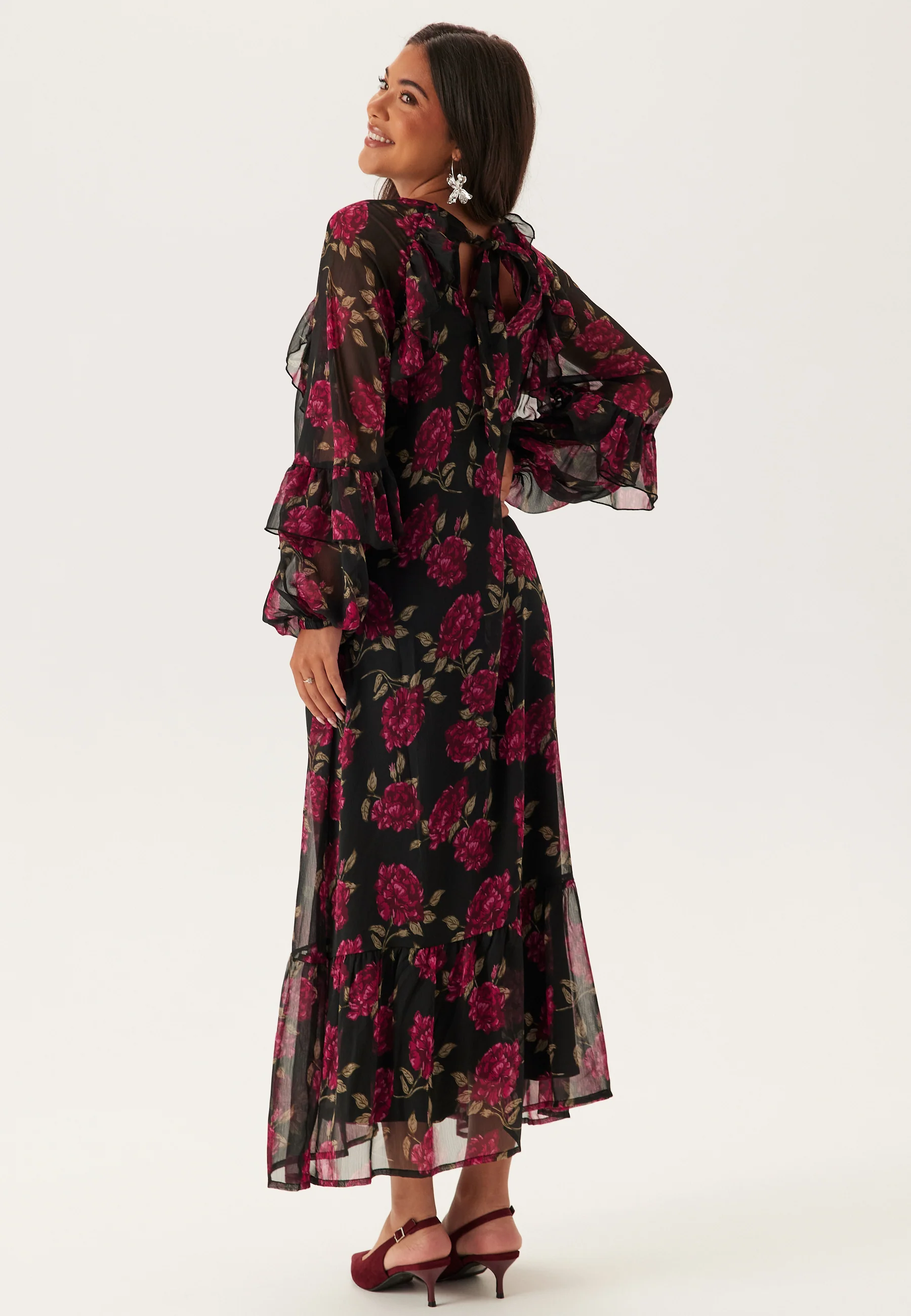 Frill Maxi Dress - Image 2