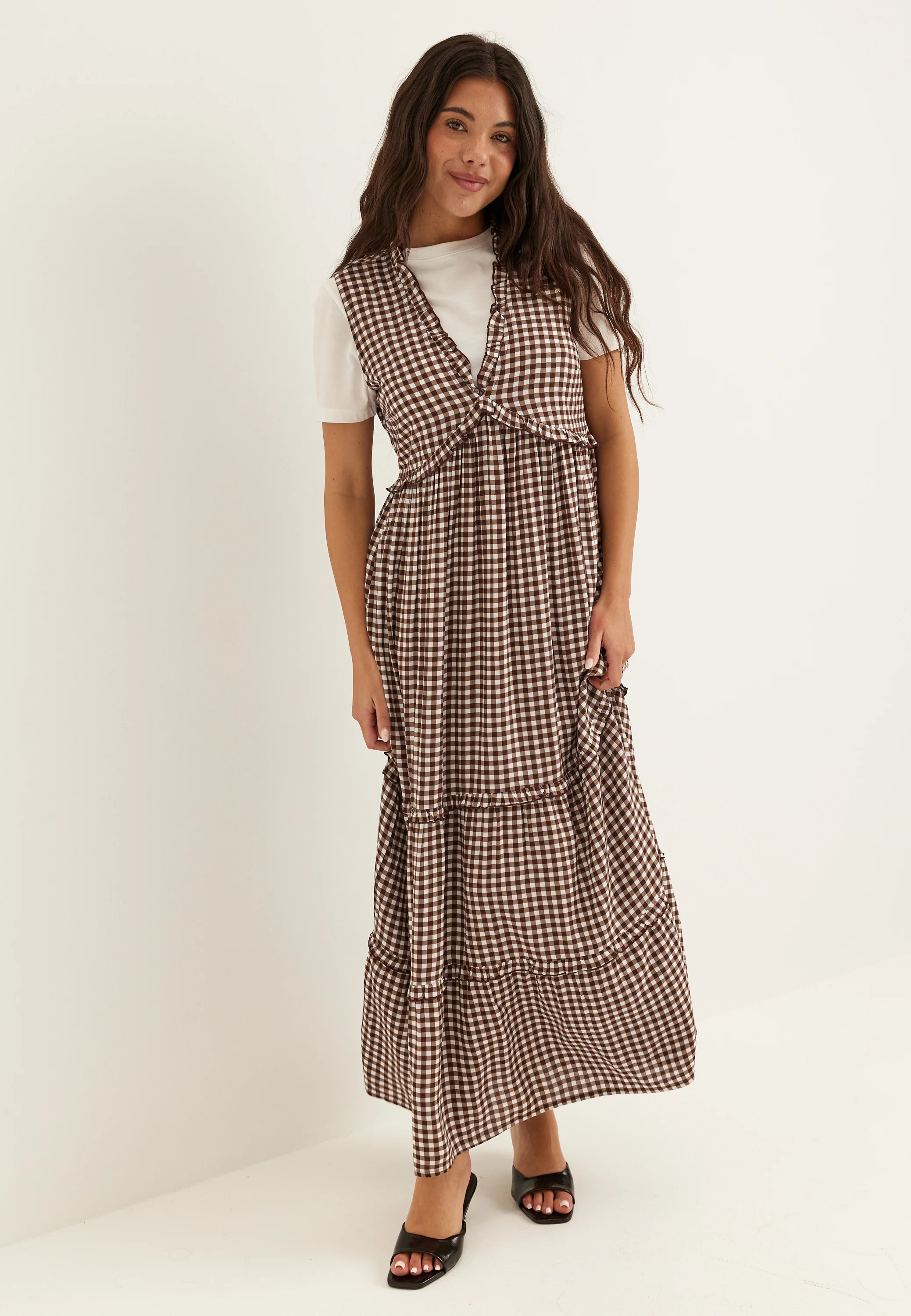 Frill Maxi Dress - Image 6
