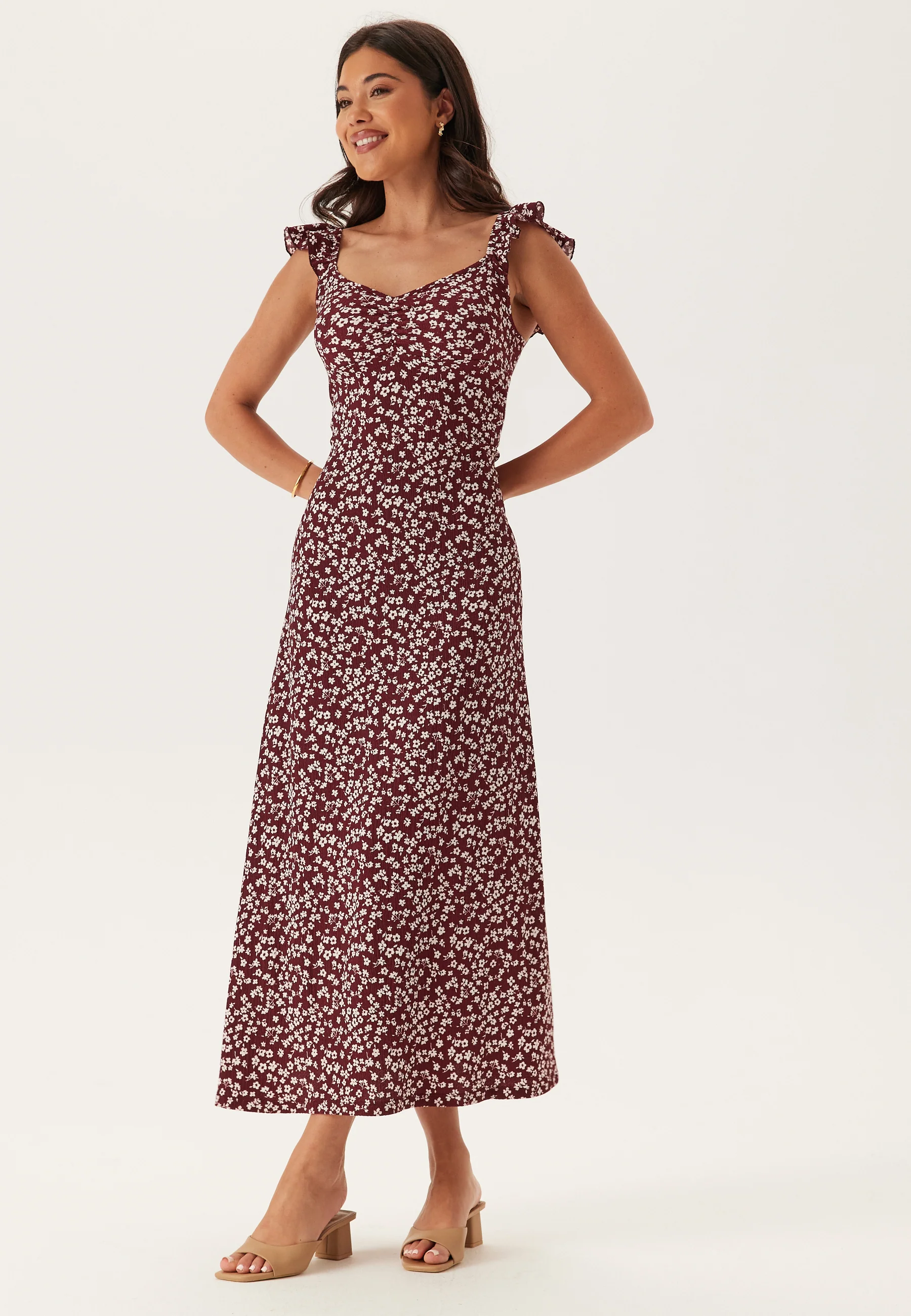 Frill Maxi Dress - Image 2
