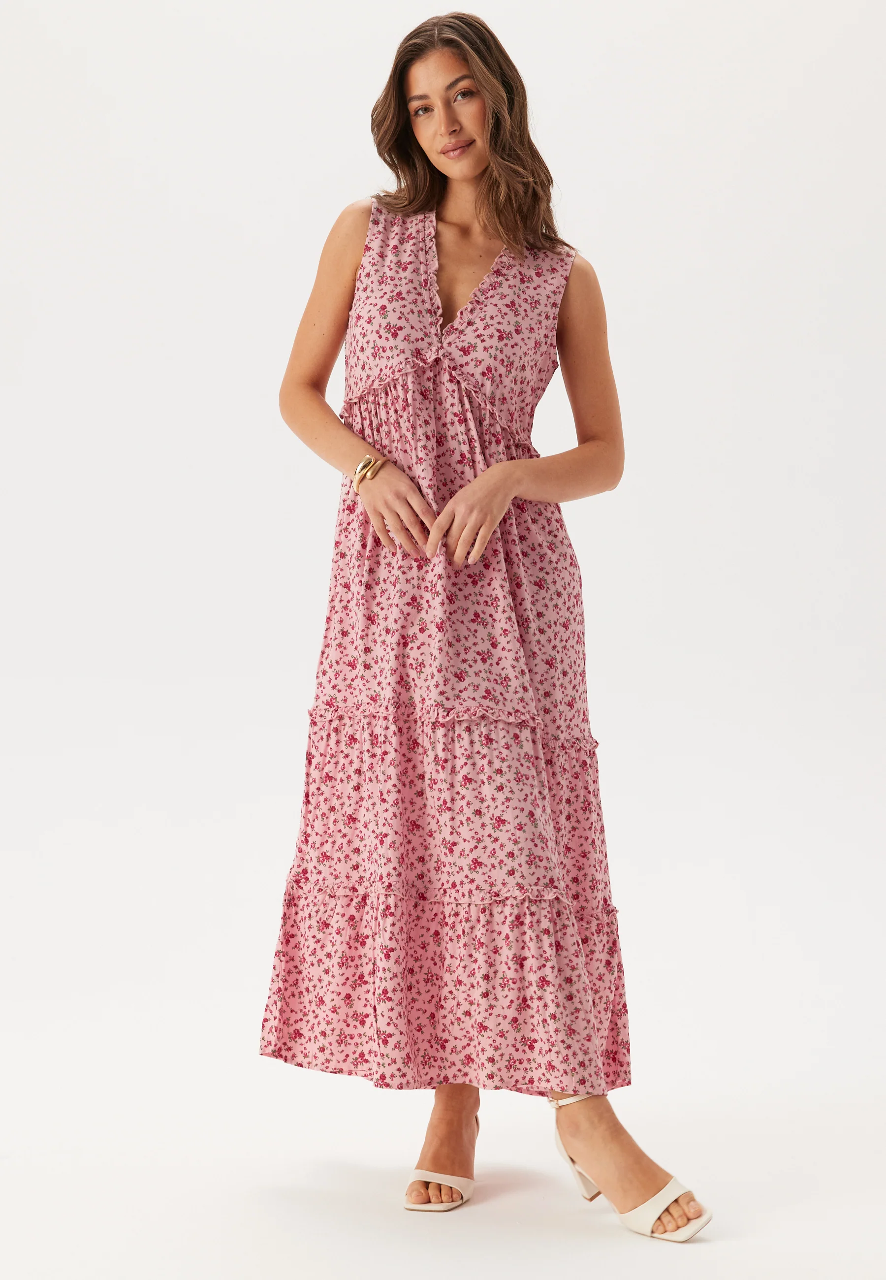 Frill Maxi Dress - Image 2