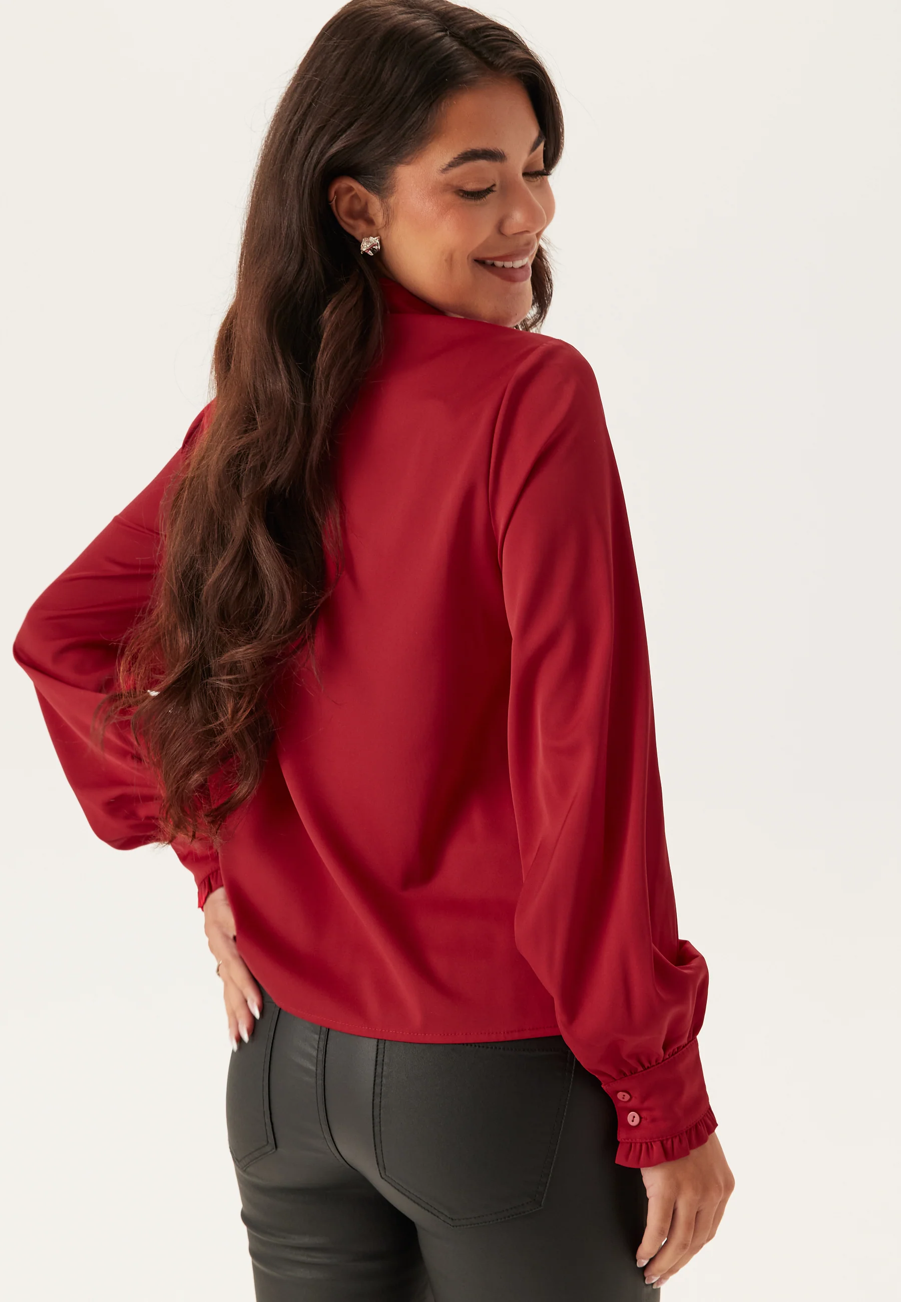 Frill Shirt Blouse - Image 2