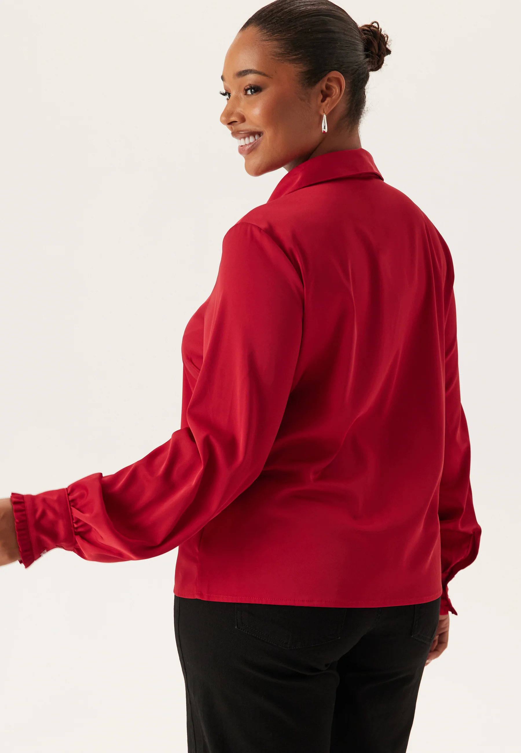 Frill Shirt Blouse - Image 8