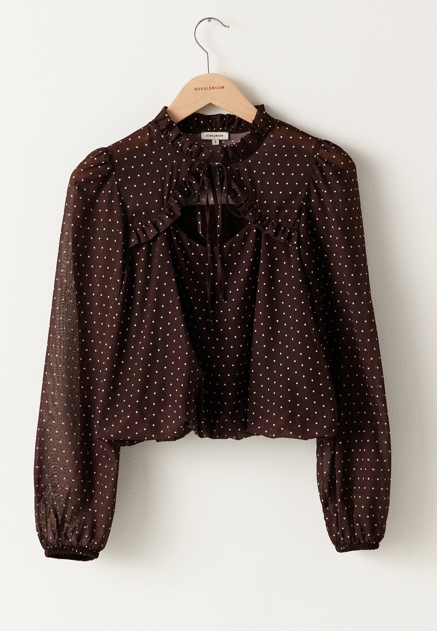 Frill Tie Blouse - Image 7