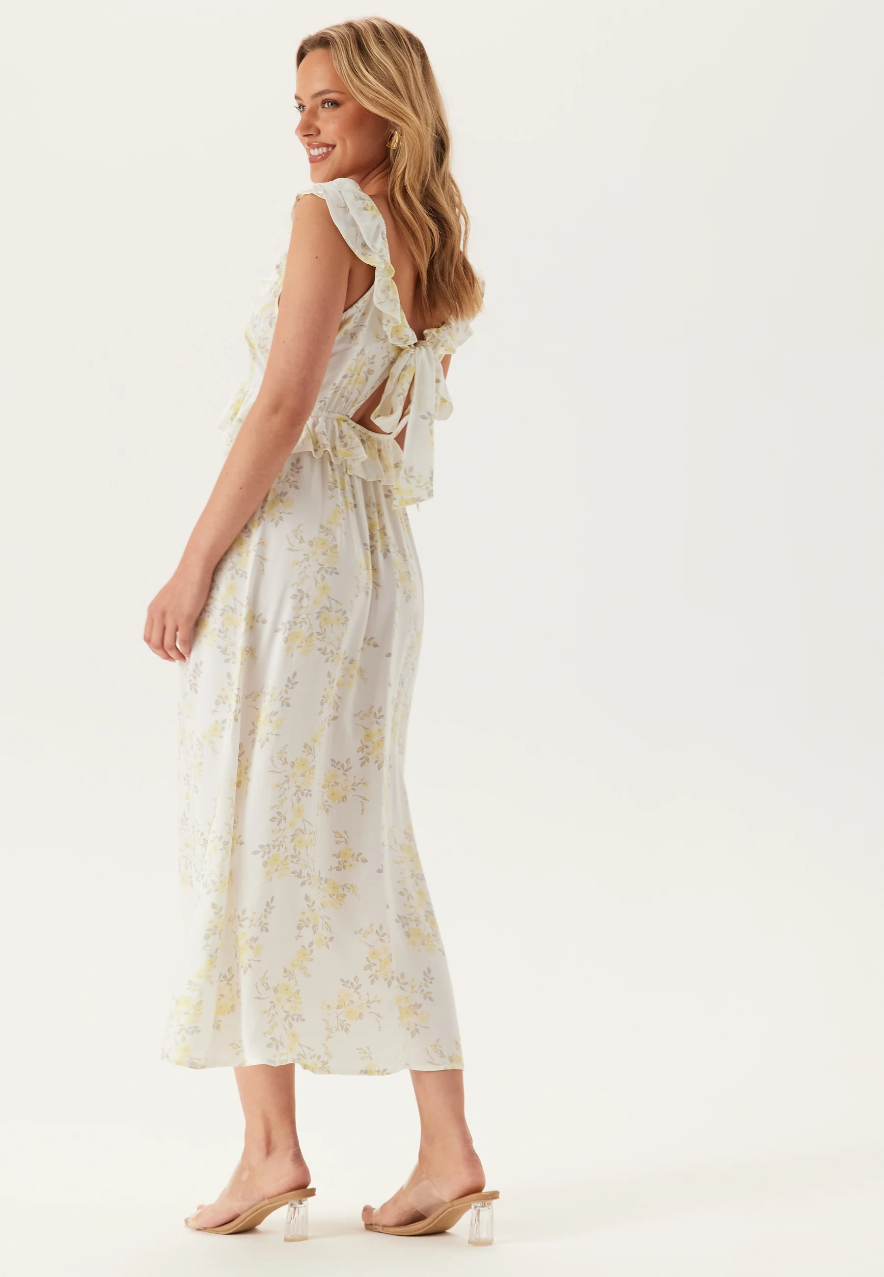 Frill Viscose Dress - Image 4