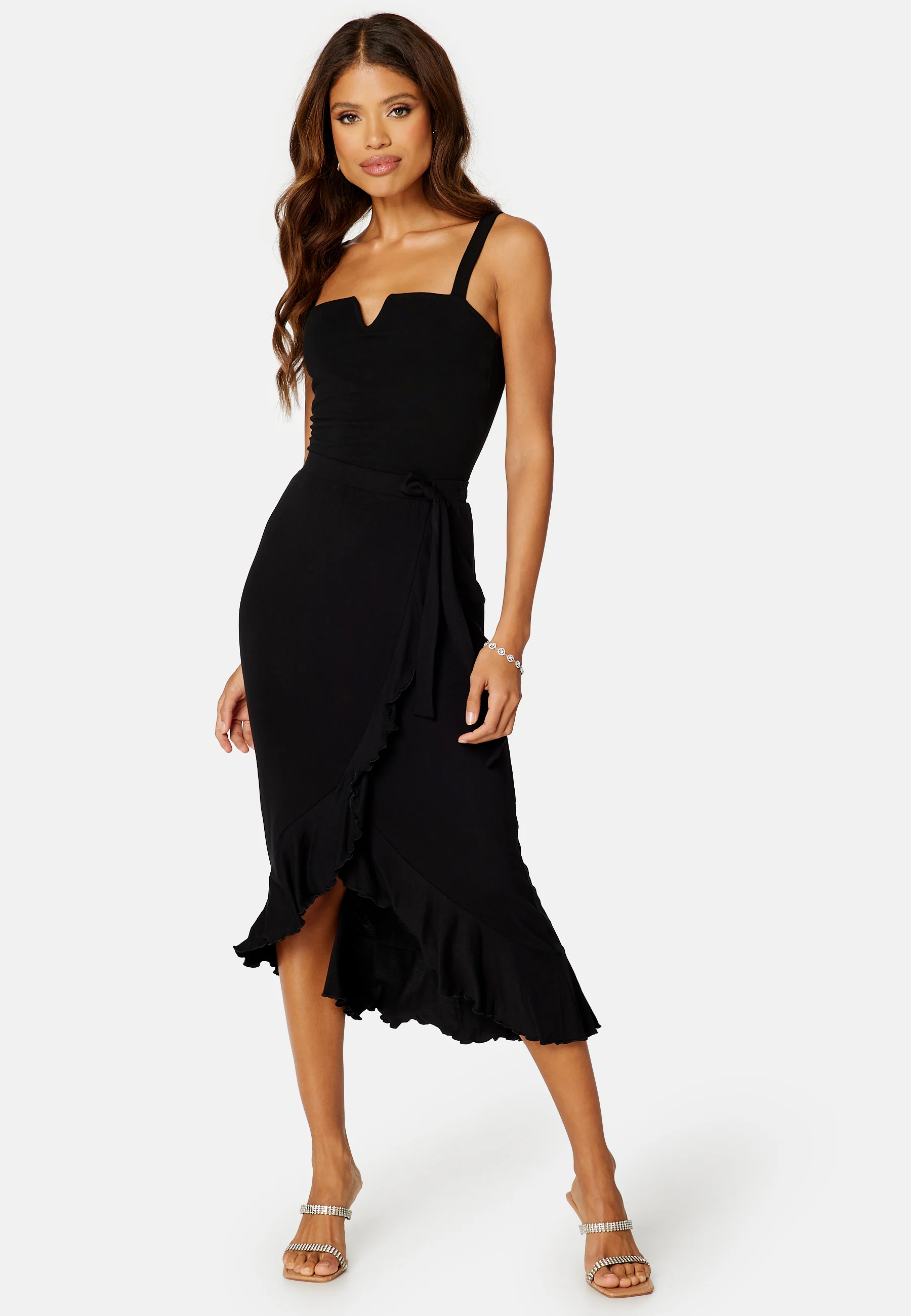 Frill Wrap Skirt - Image 2