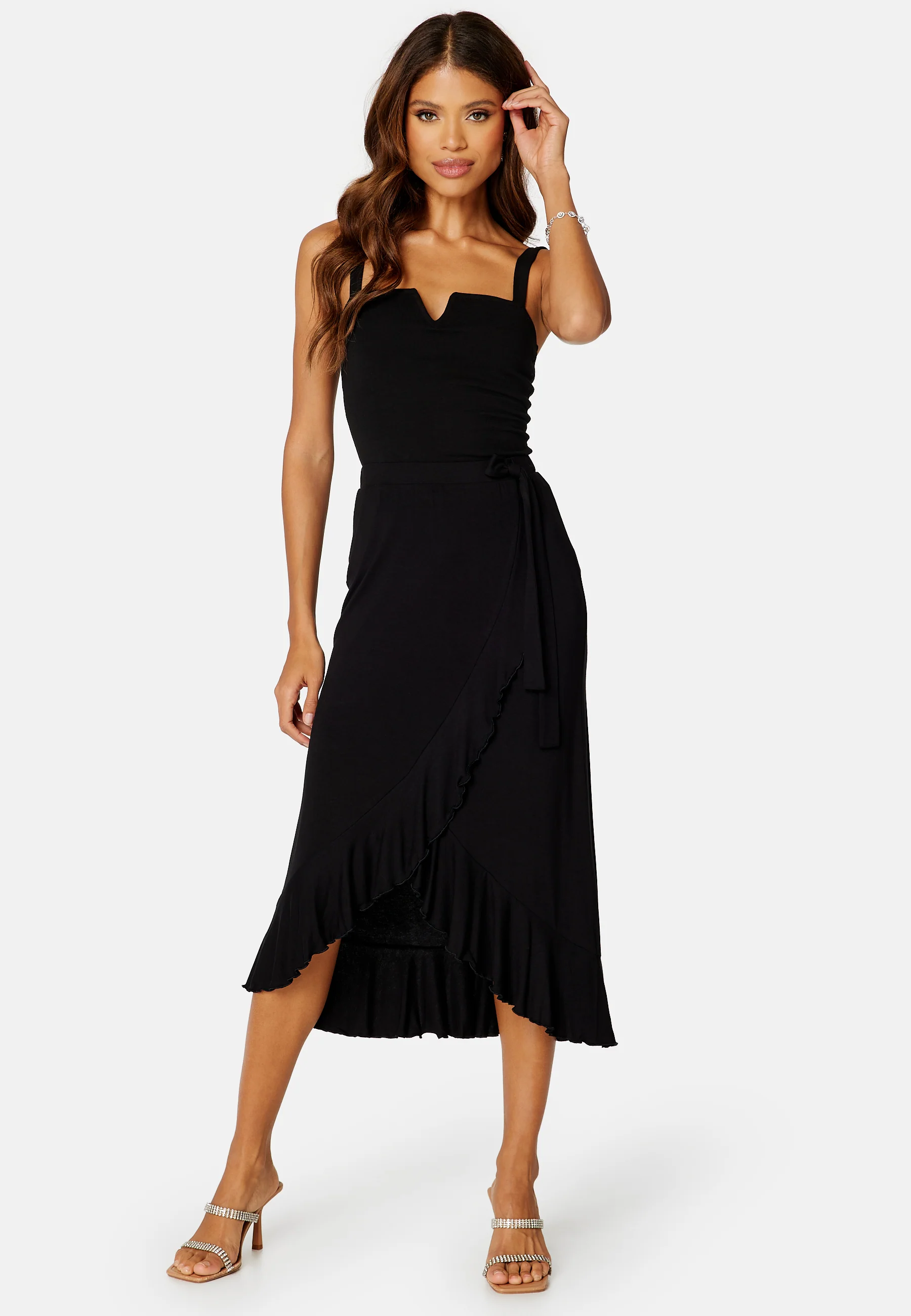 Frill Wrap Skirt - Image 5