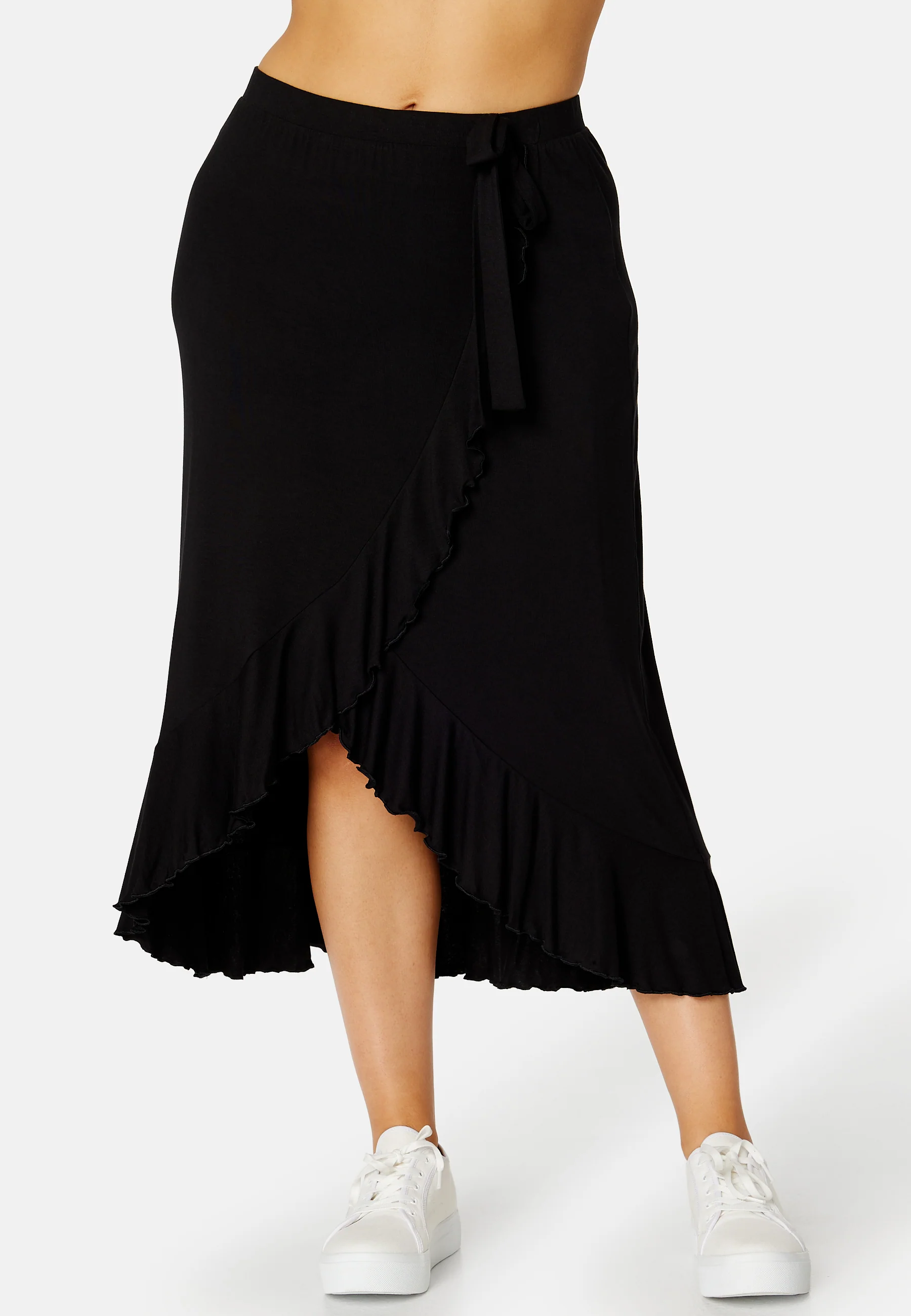 Frill Wrap Skirt - Image 6