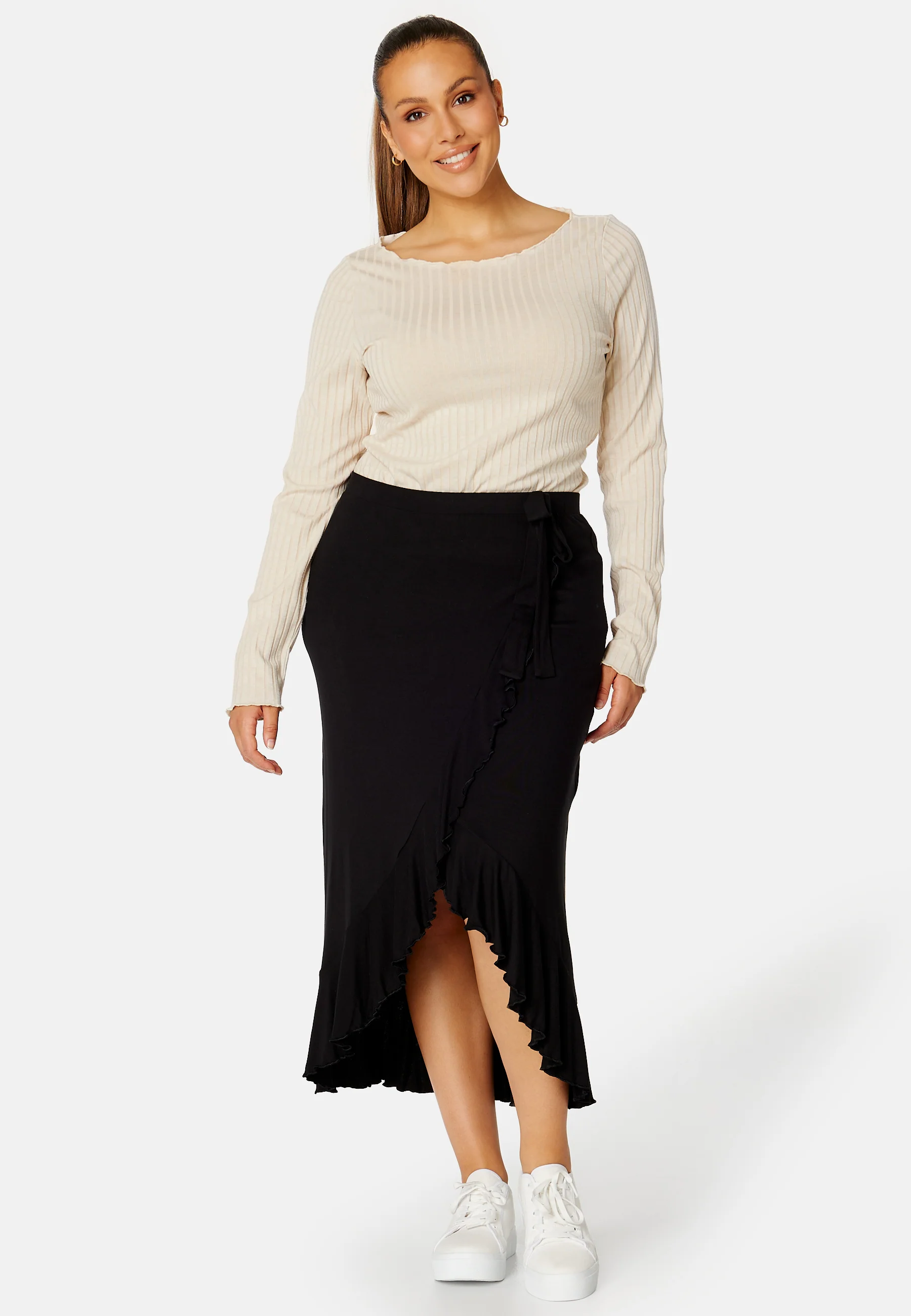 Frill Wrap Skirt - Image 7