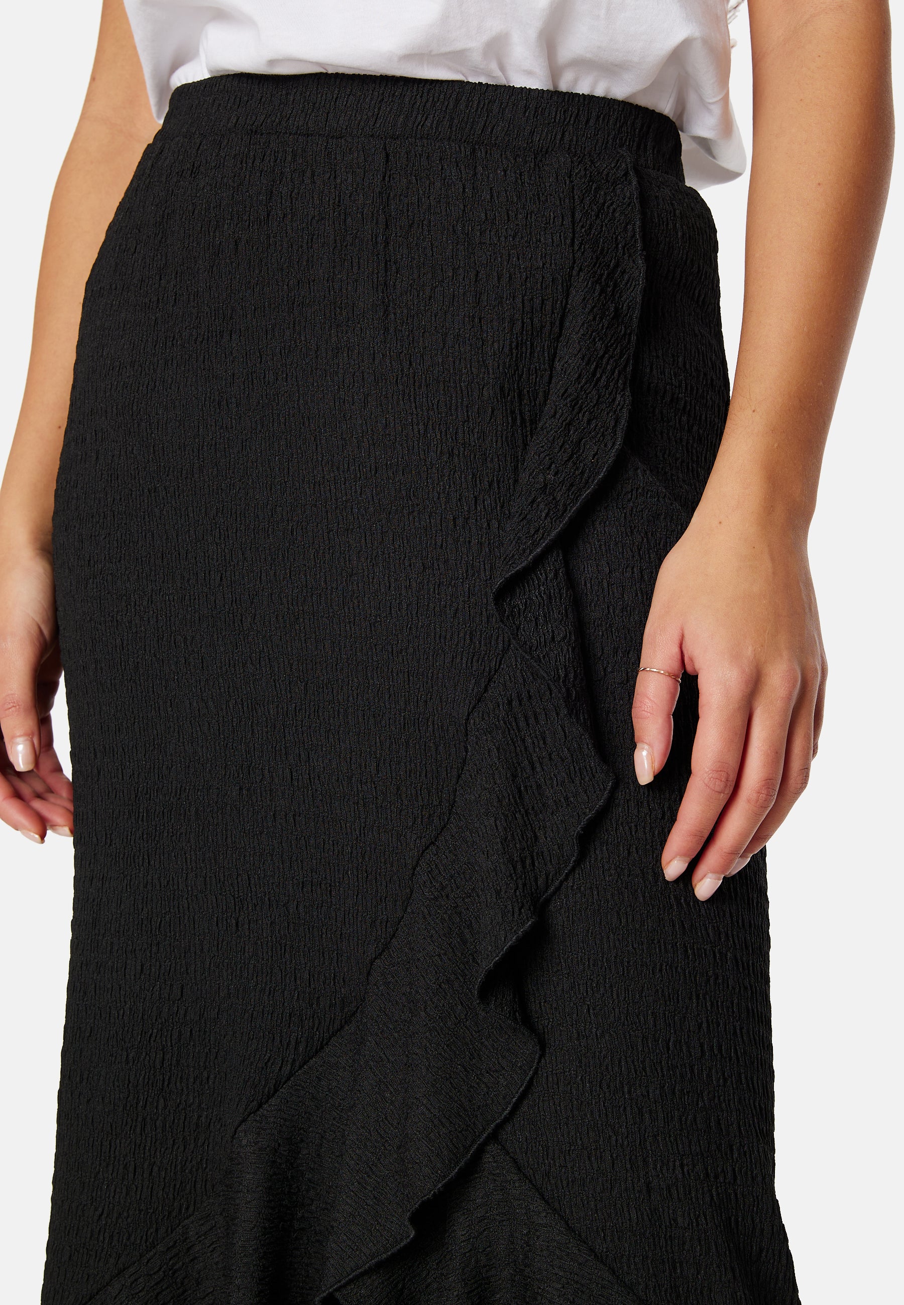 Frill Wrap Skirt - Image 4