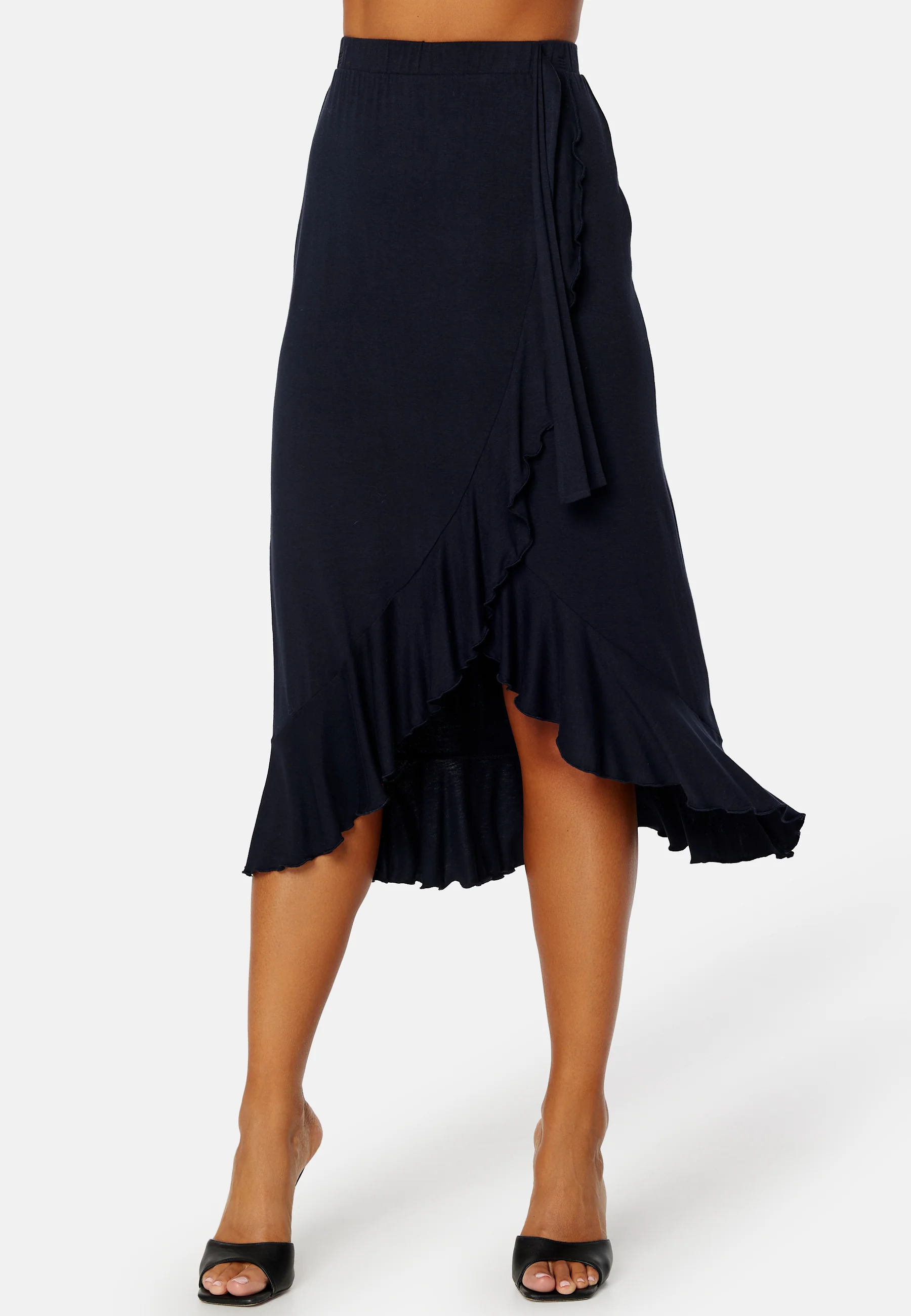 Frill Wrap Skirt - Image 2