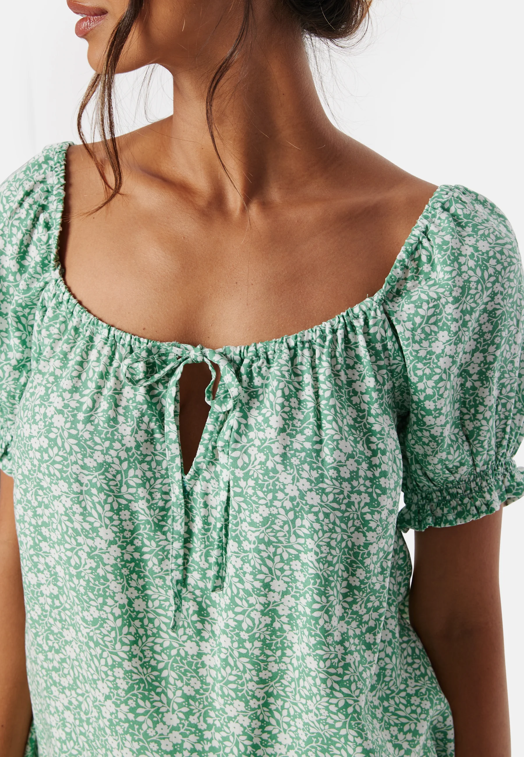 Front Tie Blouse - Image 2