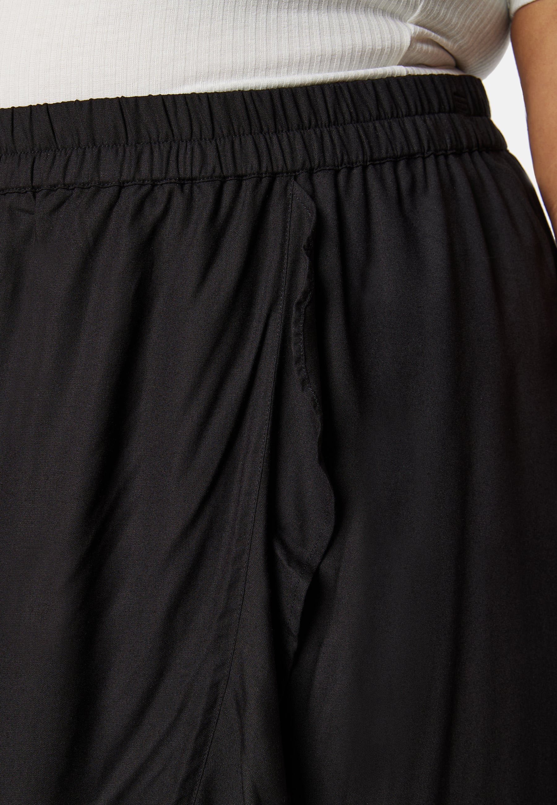 Front Wrap Viscose Skirt - Image 8