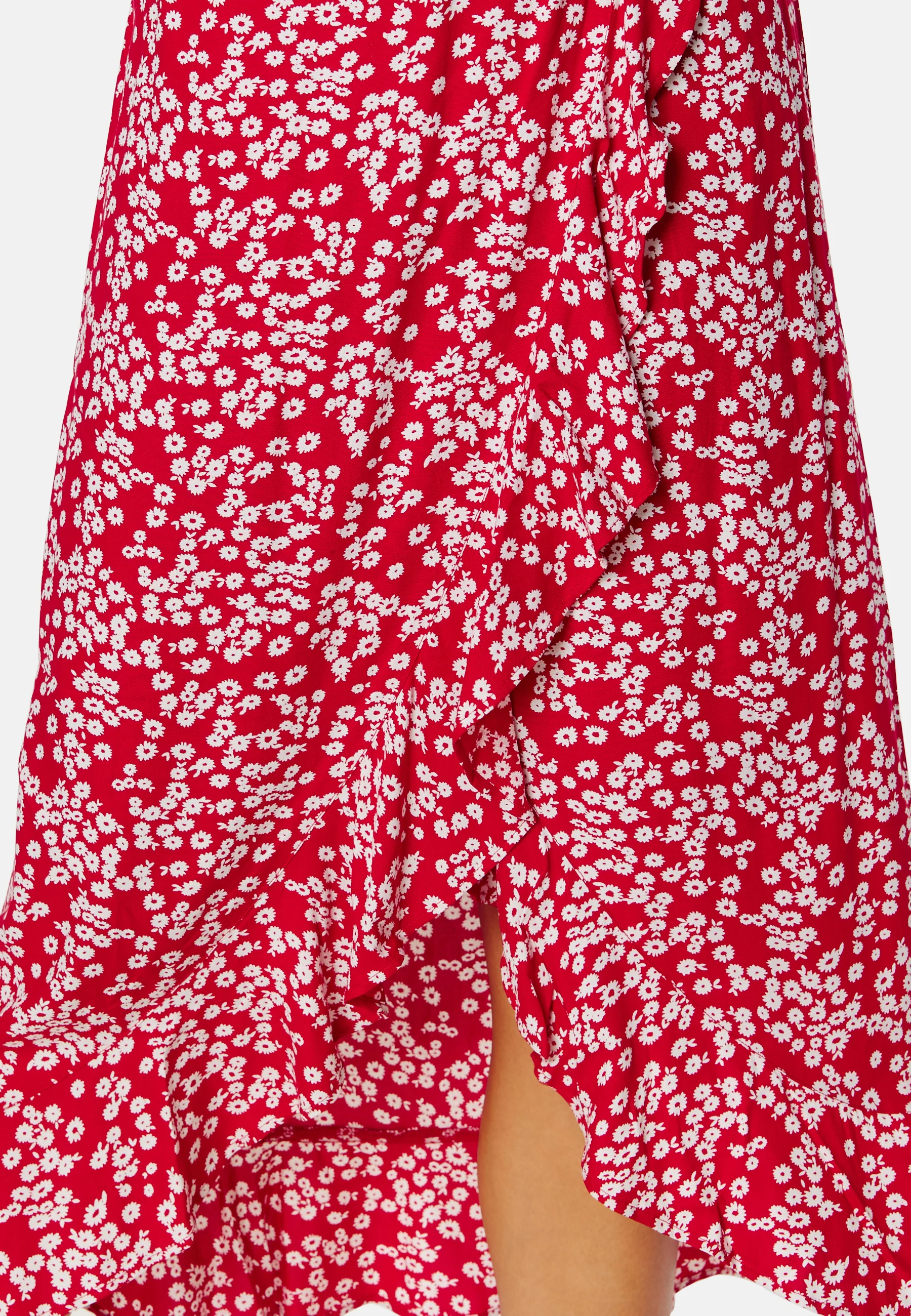 Front Wrap Viscose Skirt - Image 4
