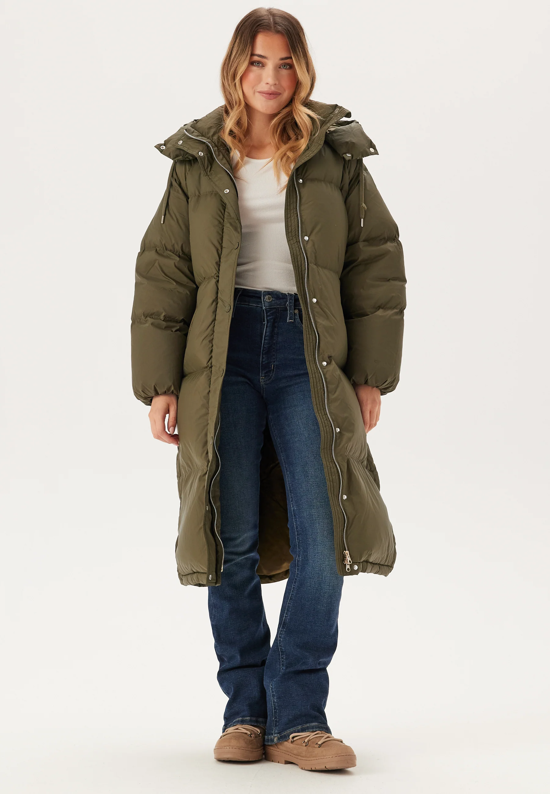 Full Length Down Coat