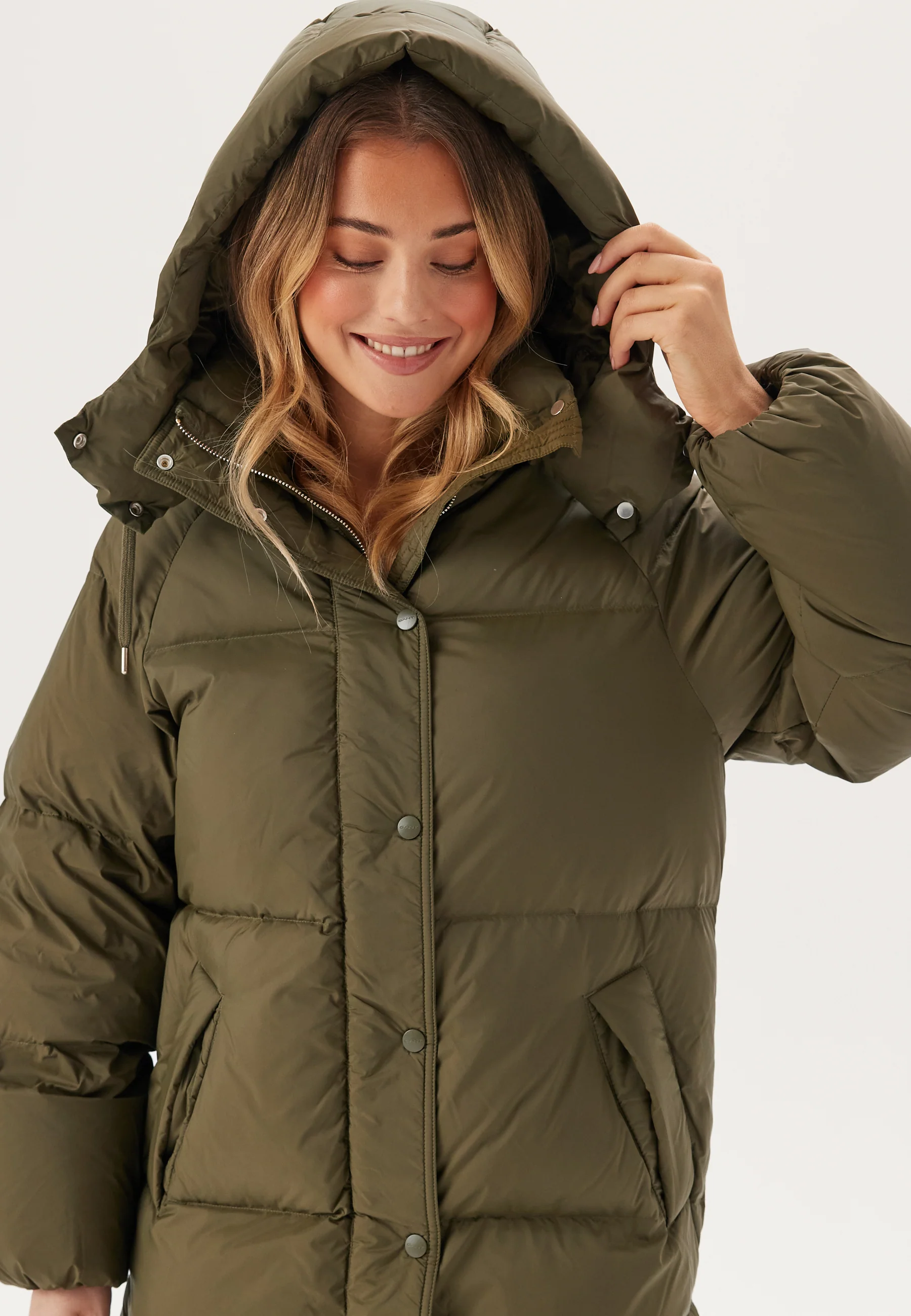 Full Length Down Coat - Image 4