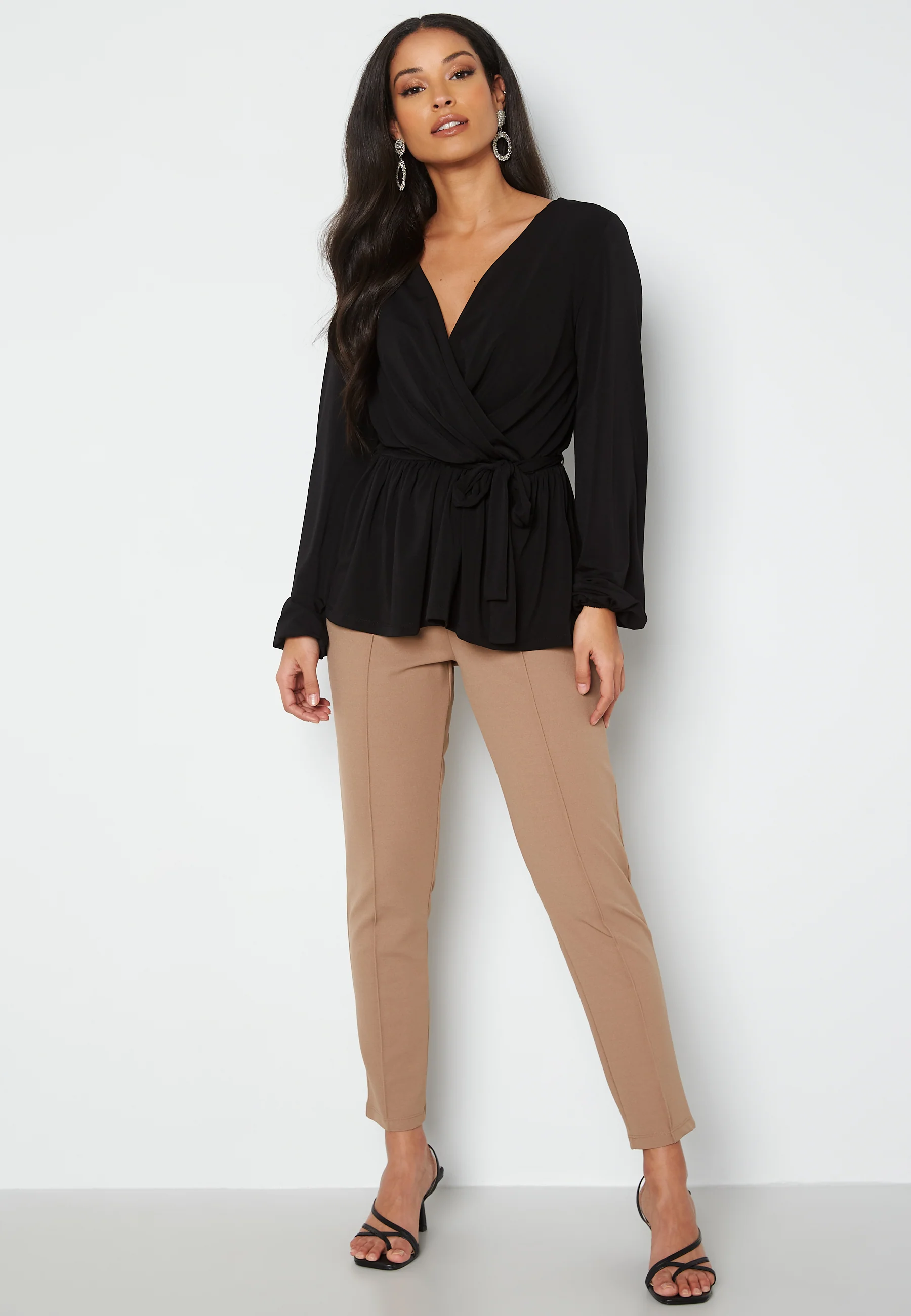 Furious Glitter Wrap Top - Image 2