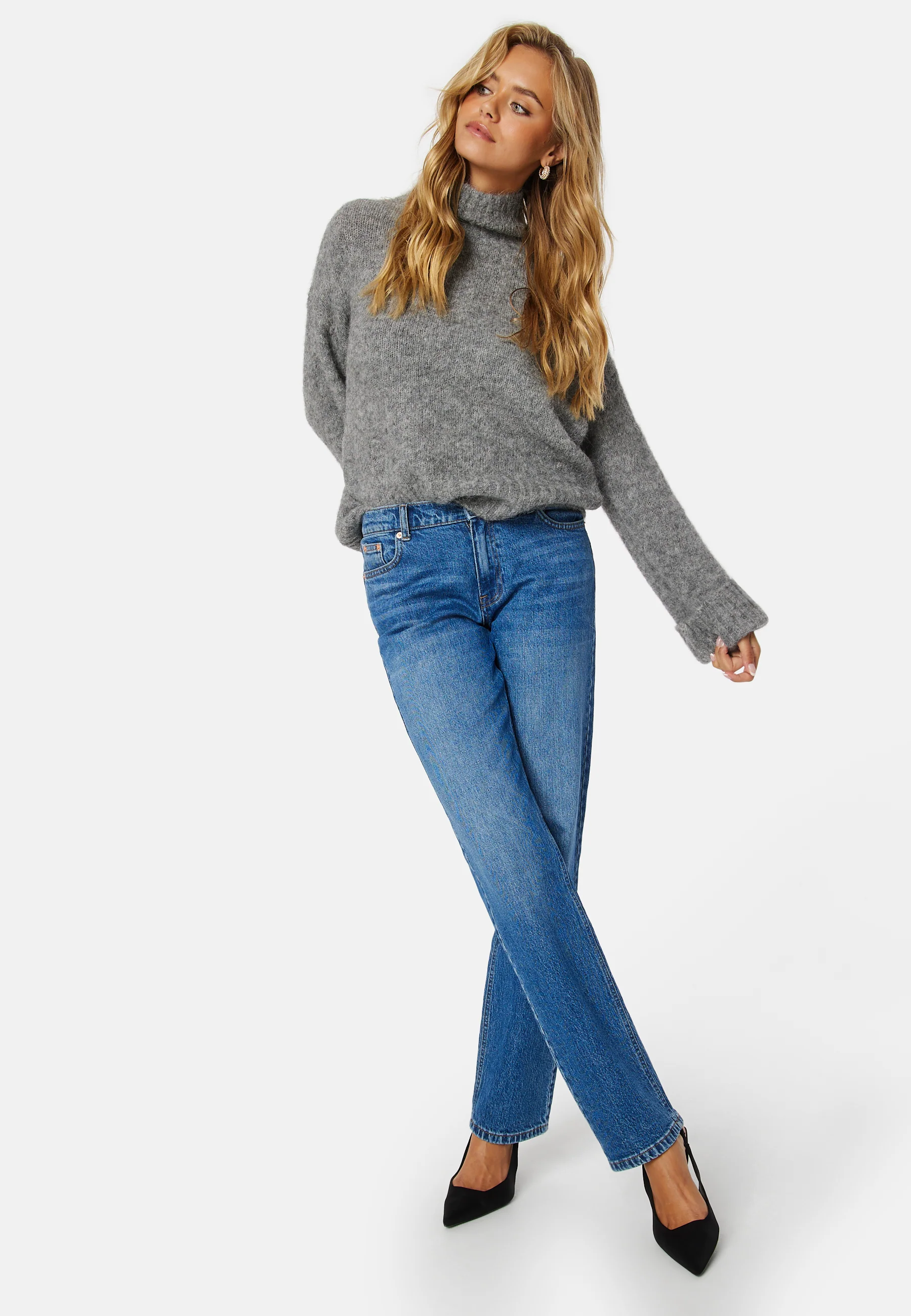Gabella LS Knit High-Nec k - Image 3