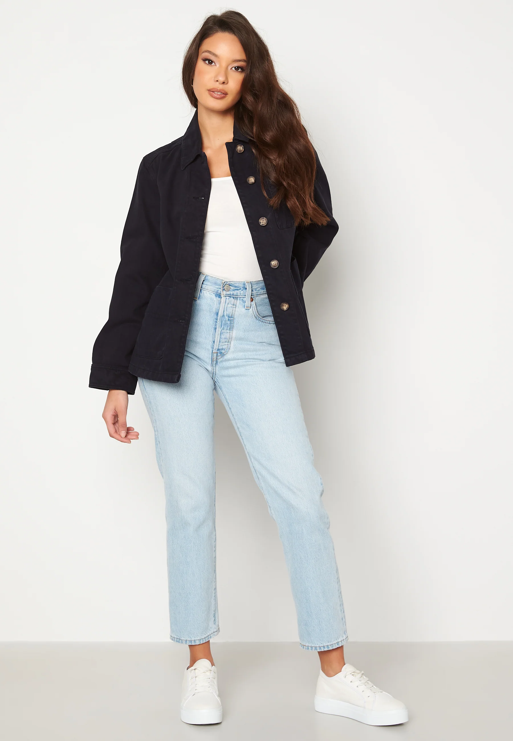 Garment Dyed Shirt Jacket - Image 2