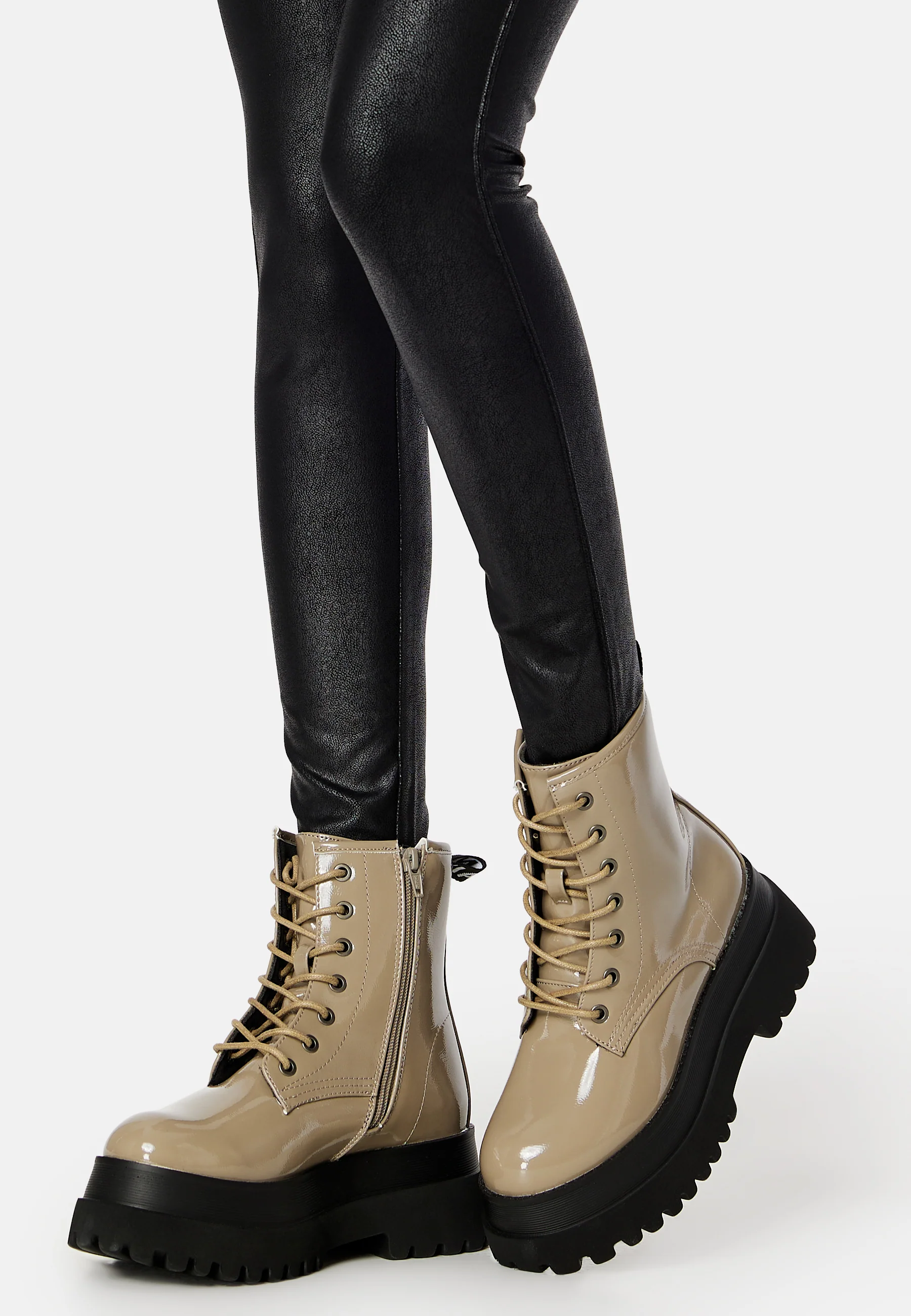 Gas Laced Up Boot