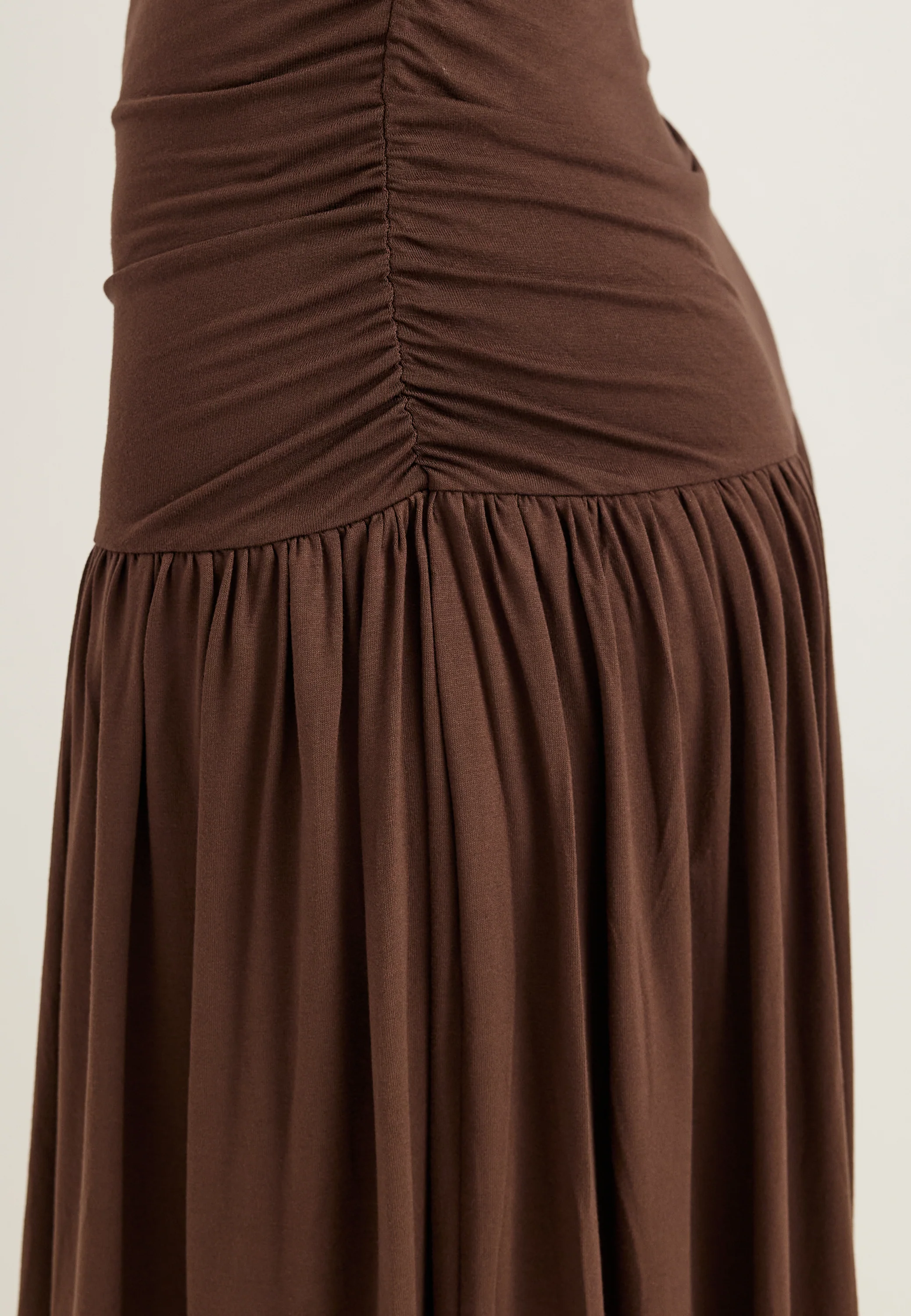 Gathered Side Maxi Dress - Image 6