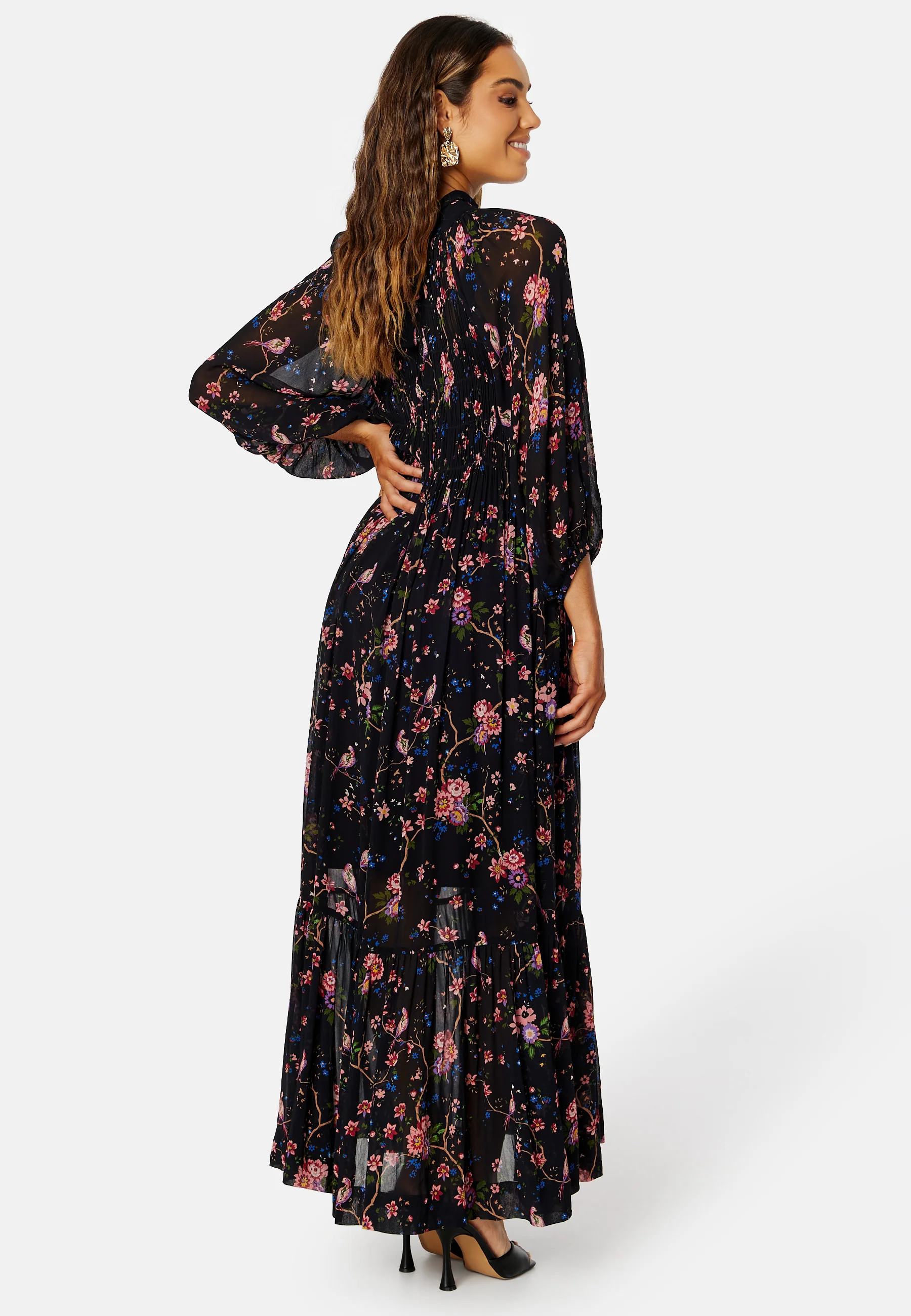 Georgette High Neck Dress - Image 2