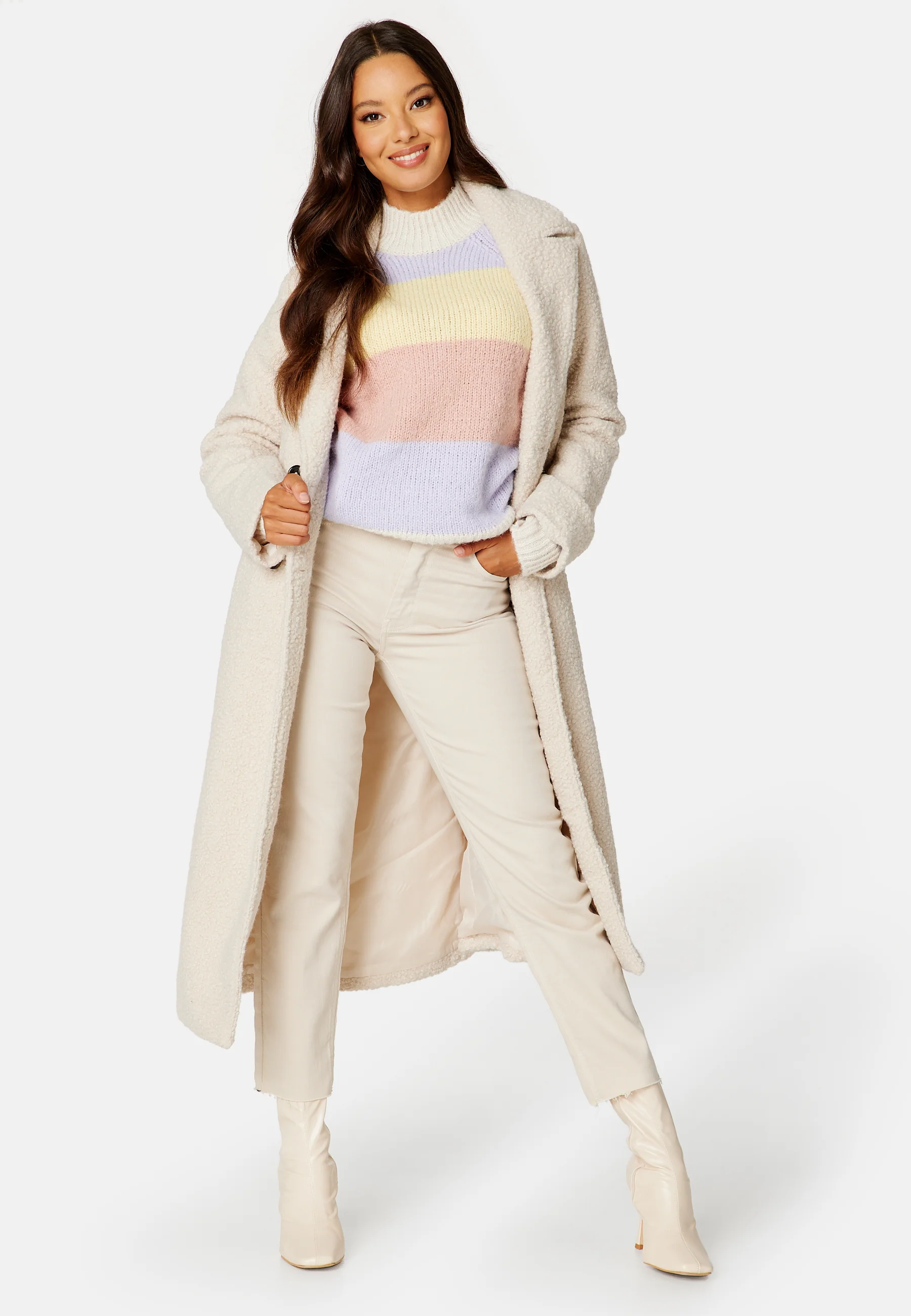 Gestina Bouclé Coat - Image 3